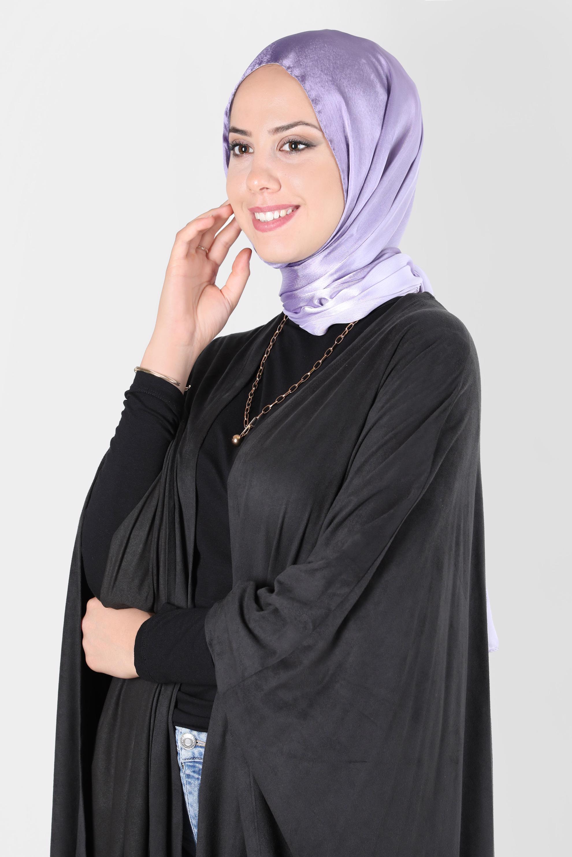 Tesettür giyim MOR ALVİNA JANJANLI DEGRADE ŞAL 8129