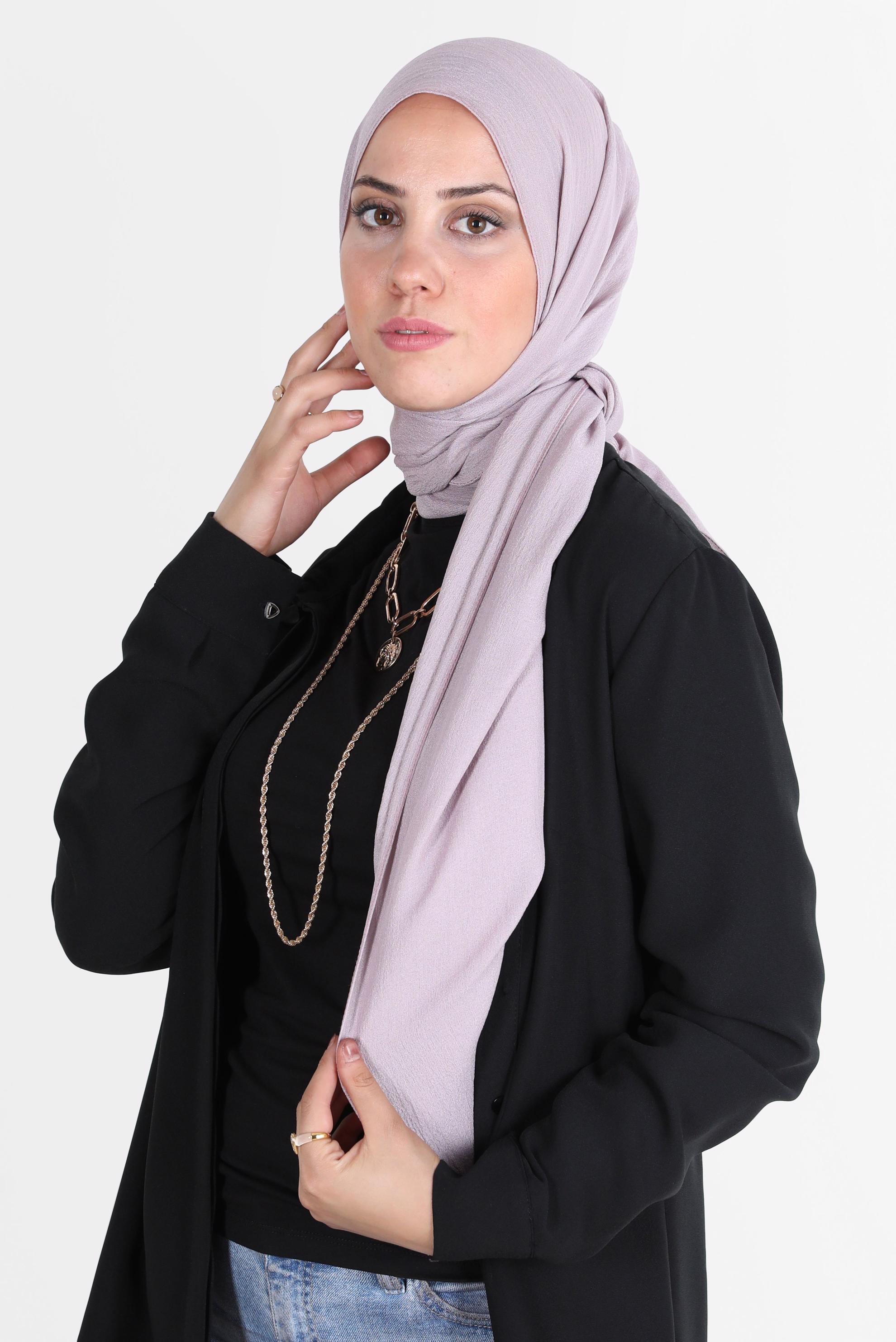 Hijab clothing PURPLE ALVİNA SHAWL 8138