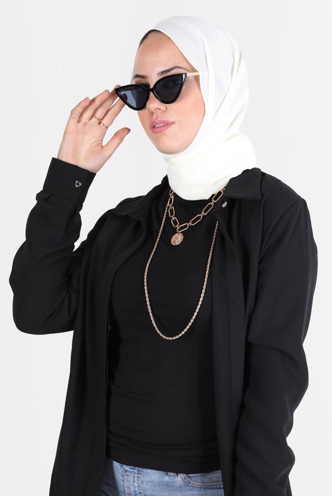 Tesettür giyim  ALVİNA KREP ŞAL 8138 - ALVİNA
