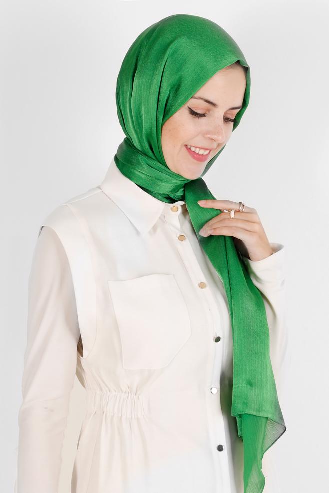 Tesettür giyim  ALVİNA JANJANLI ŞAL 8139	 - ALVİNA