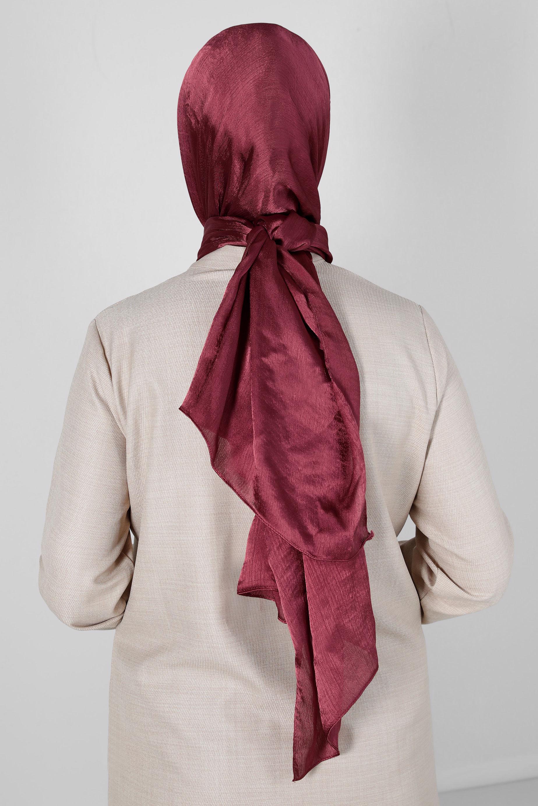 Tesettür giyim MOR ALVİNA JANJANLI ŞAL 8139	