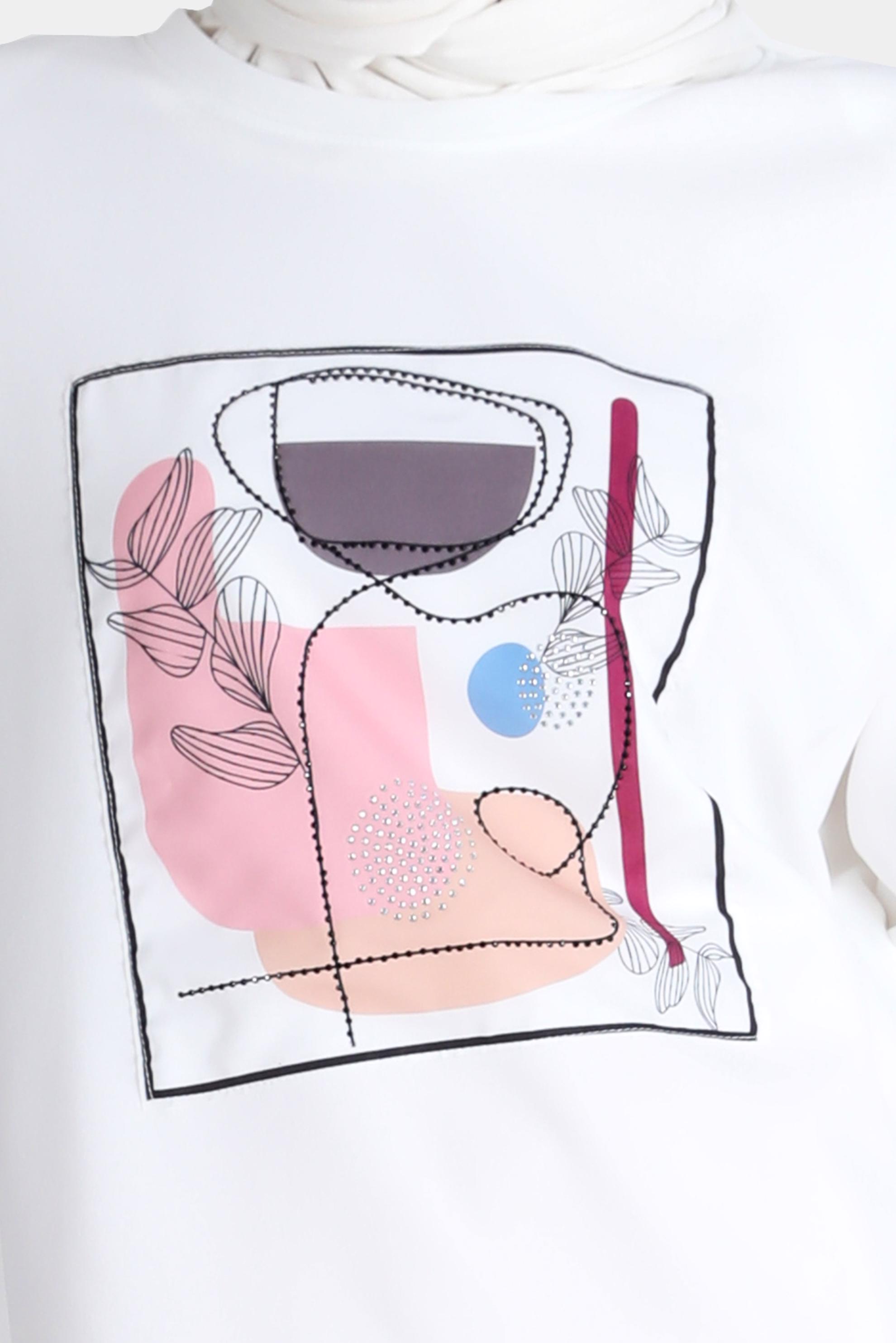 Vêtements hijab POUDRE COSTUME JUPE 2 PIÈCES IMPRIMÉ 42674