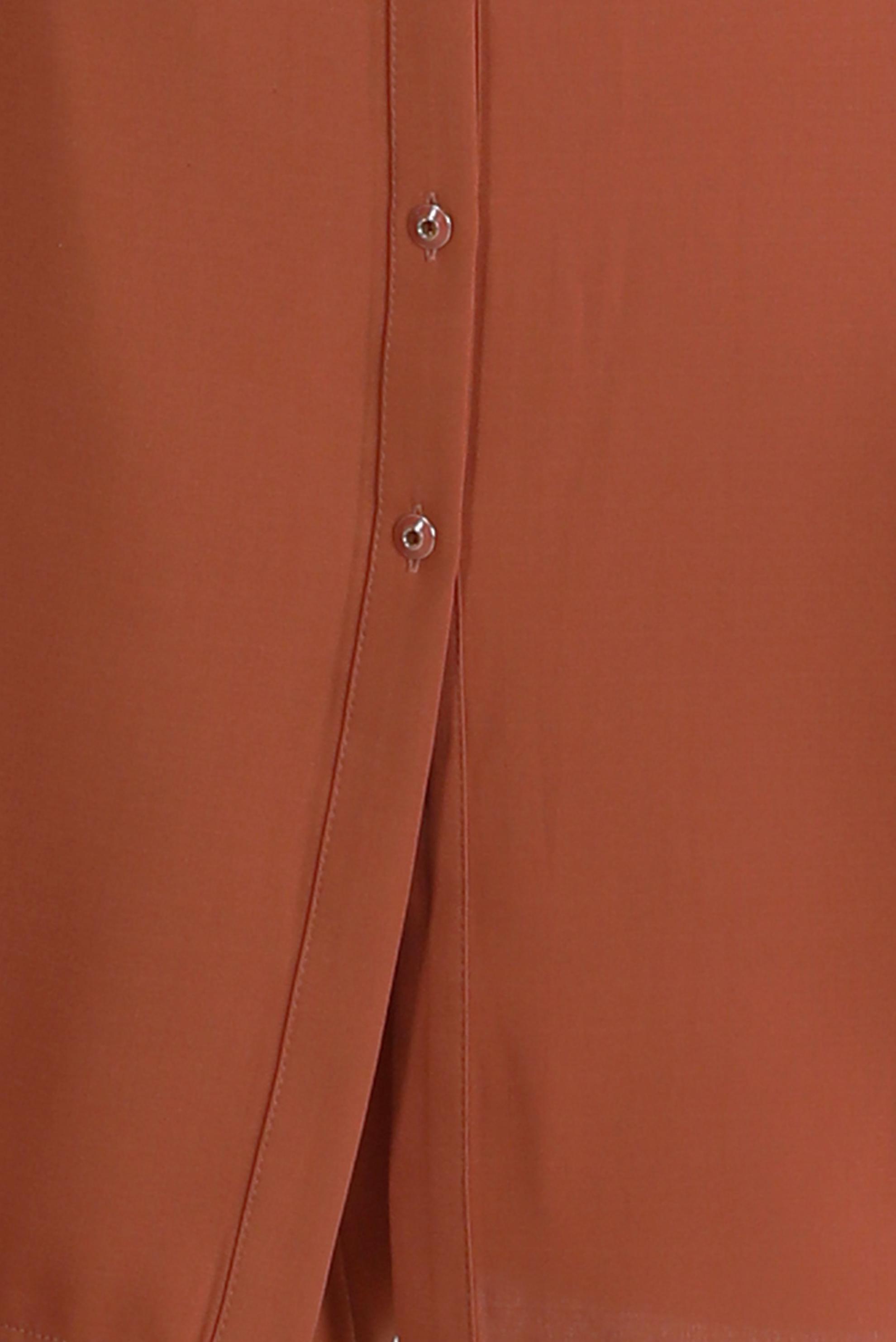 Vêtements hijab ORANGE ENSEMBLE PANTALON 2 PIÈCES AVEC FENTE À BOUTONS 42517