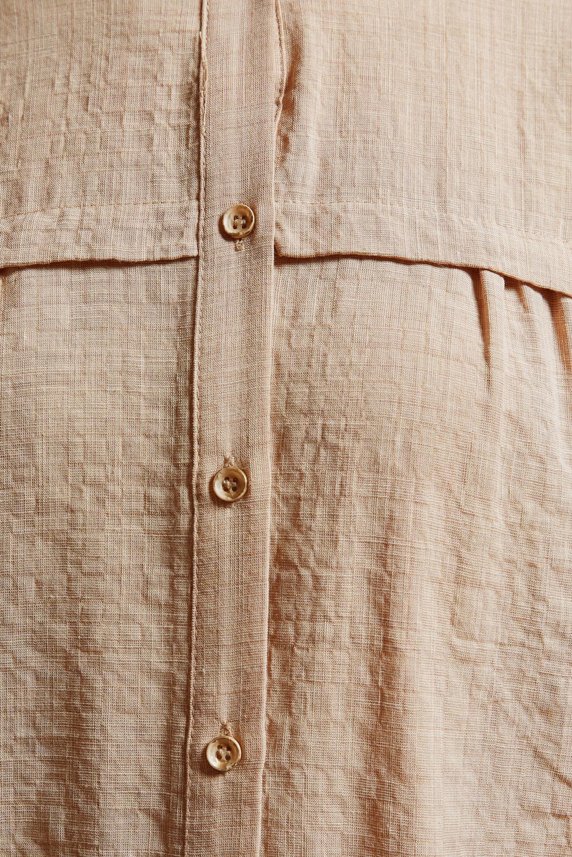 Tesettür giyim KAHVE PANTOLONLU TESETTÜR TAKIM 42642