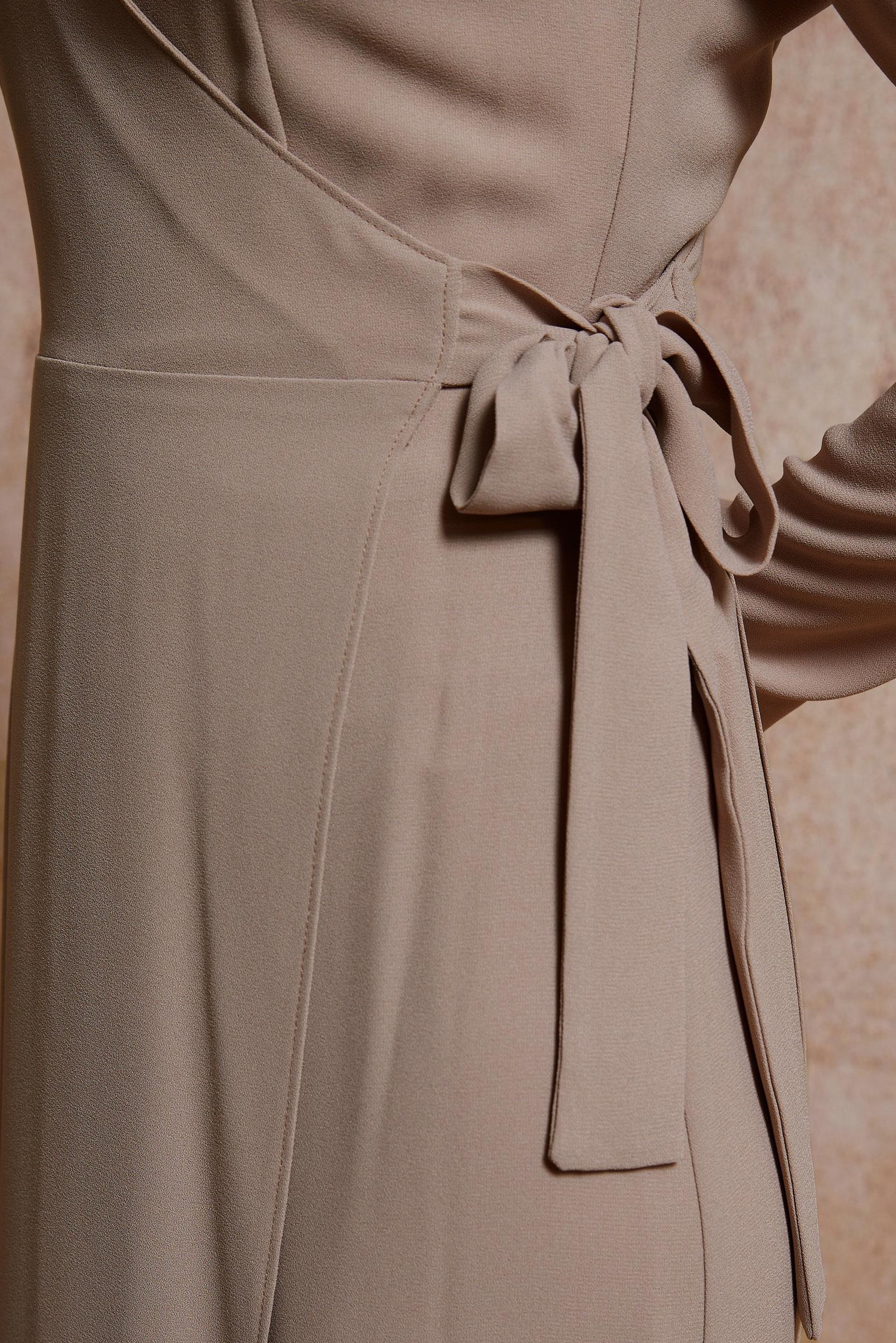 Vêtements hijab BEIGE SALOPETTE AVEC GEMME BRODÉE 42885