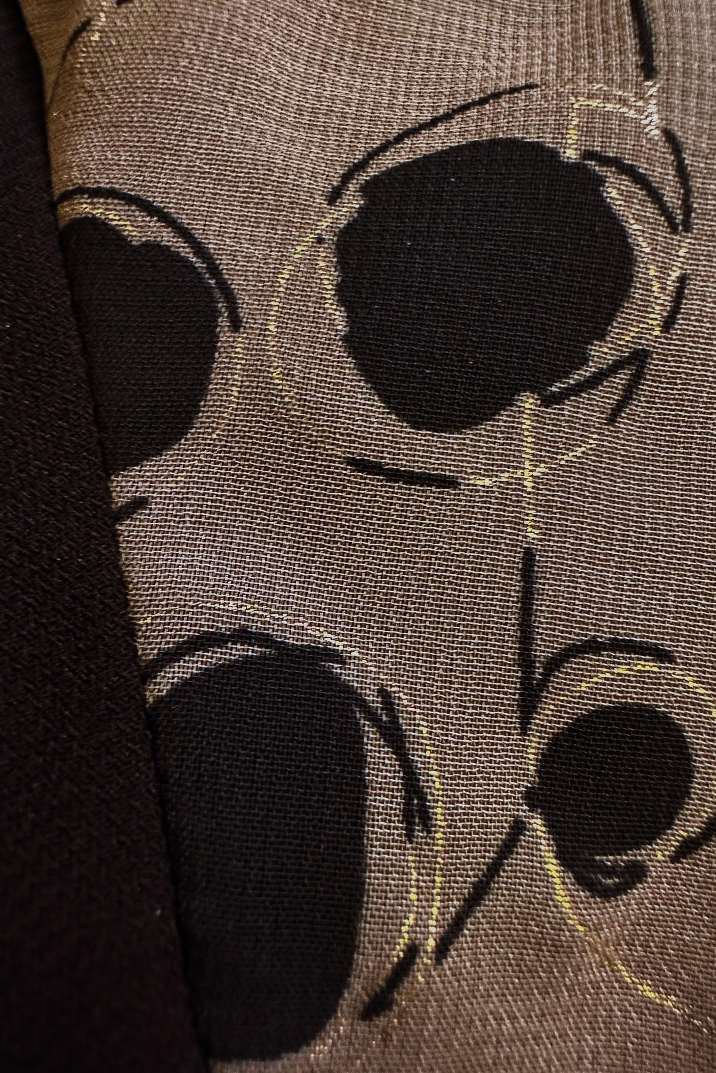 Vêtements hijab BEIGE TUNIQUE CHEMISE À MANCHES À MOTIFS 20255