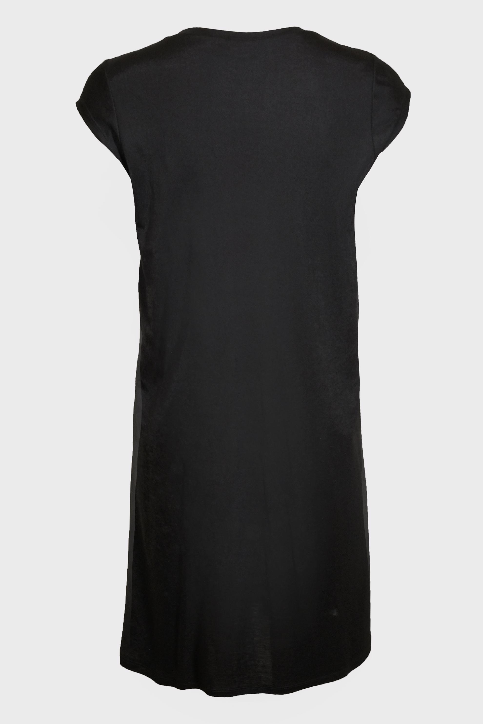 Tesettür giyim SİYAH BASIC SIFIR KOL TUNİK 42558 