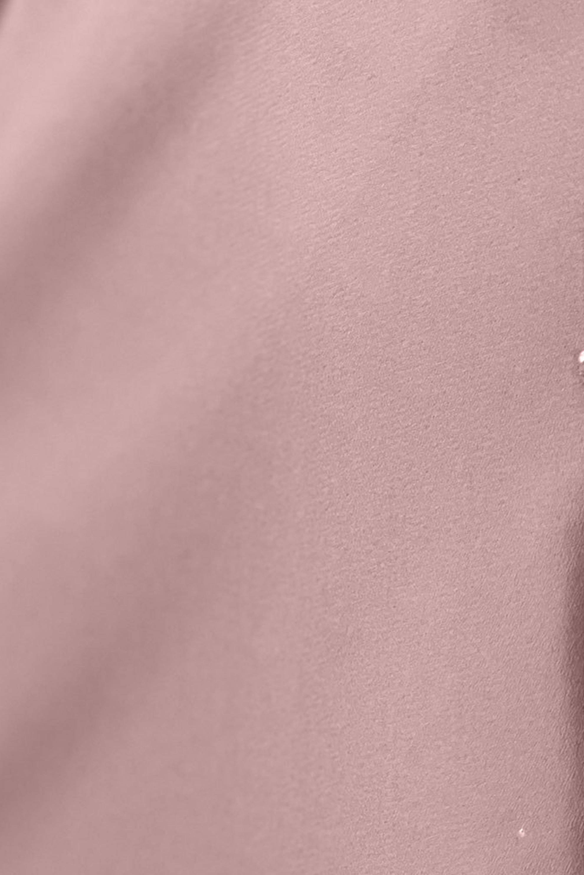 Tesettür giyim PEMBE TAŞLI GİZLİ DÜĞMELİ TUNİK 42562 