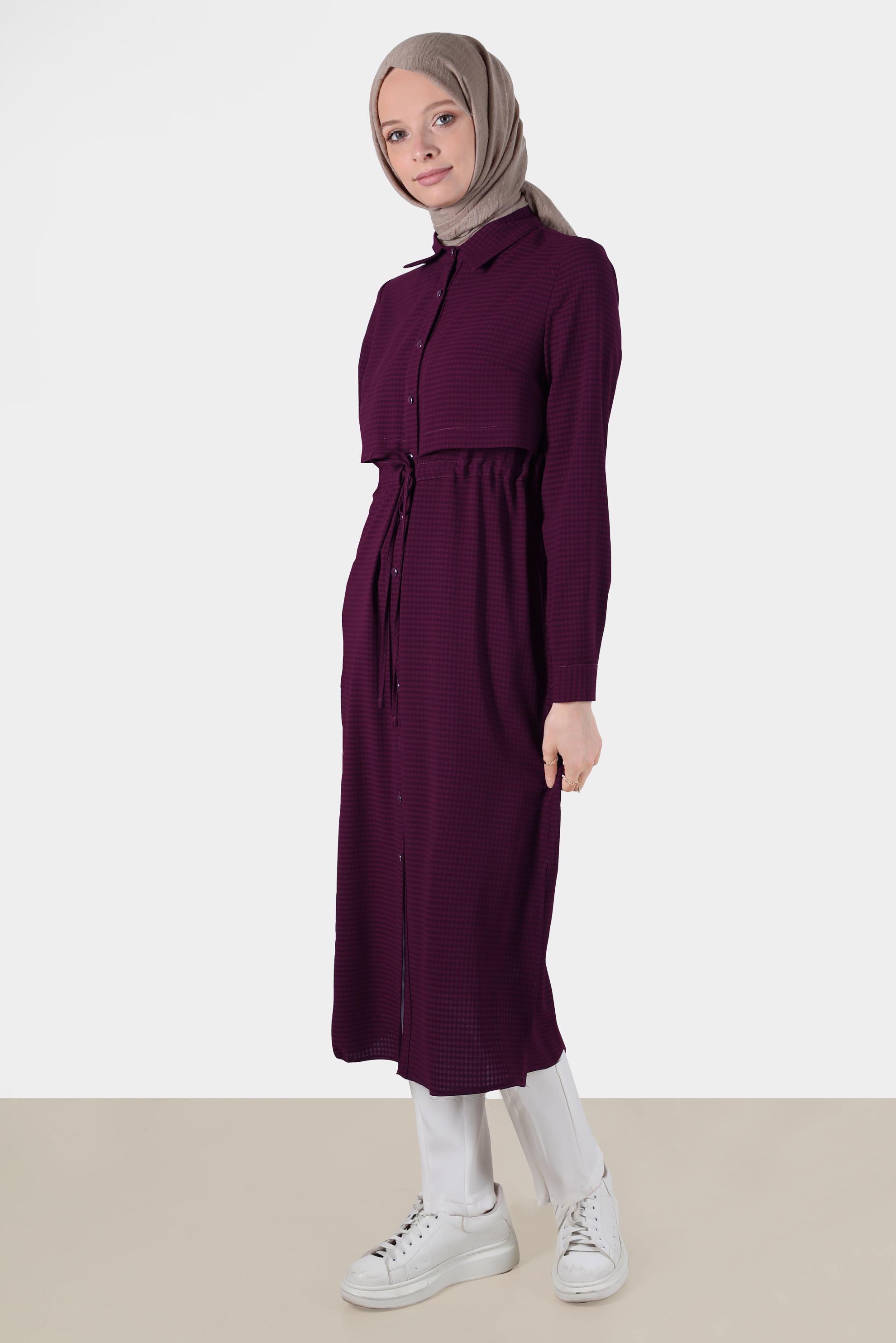 Hijab clothing DAMSON SMOCKING WAIST TUNIC 42785-1