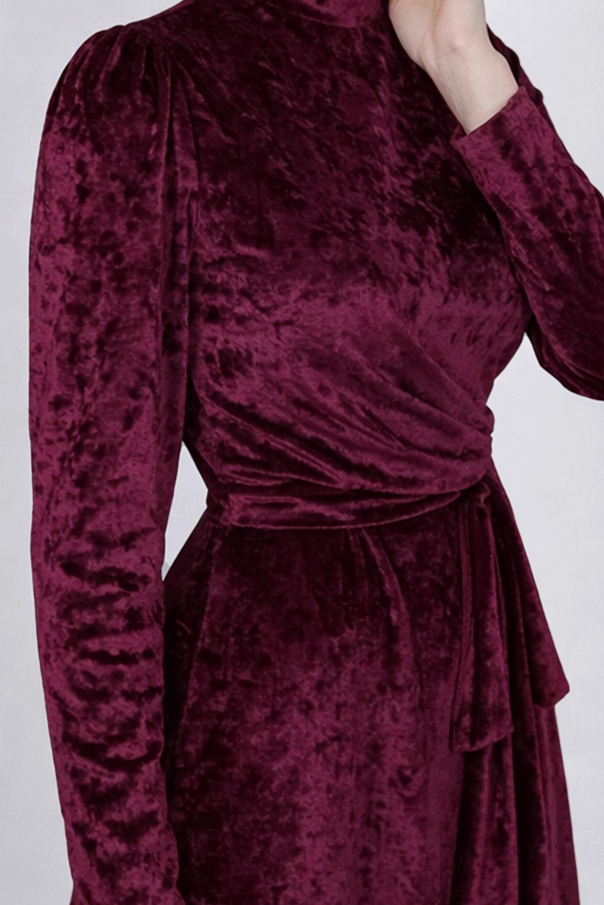 Vêtements hijab ROUGE BORDEAUX 50281 NEW DESTİNY ABİYE 40/48 TEK38