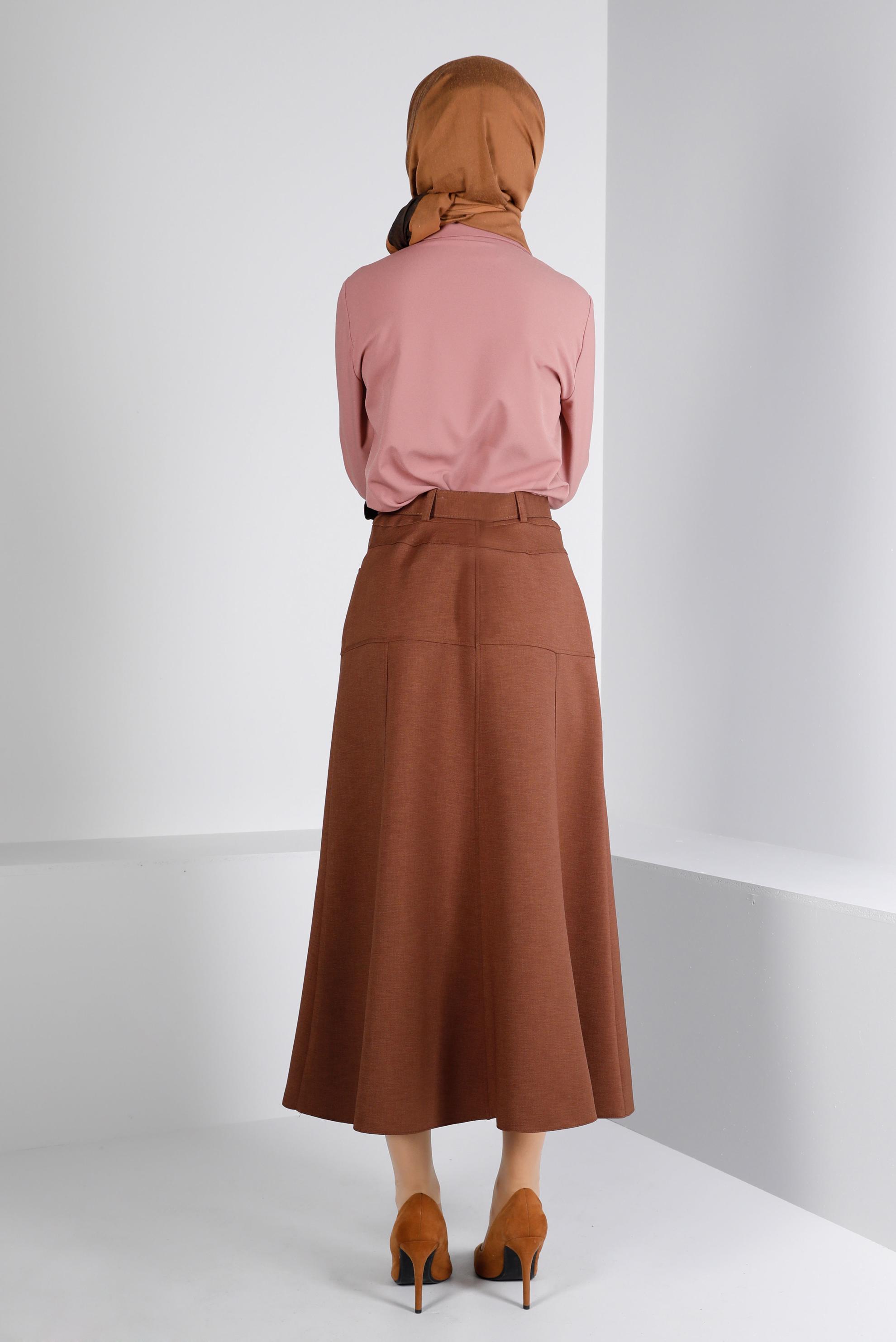 Vêtements hijab ROSE BLOUSE INVISIBLE À BOUTONS 43373