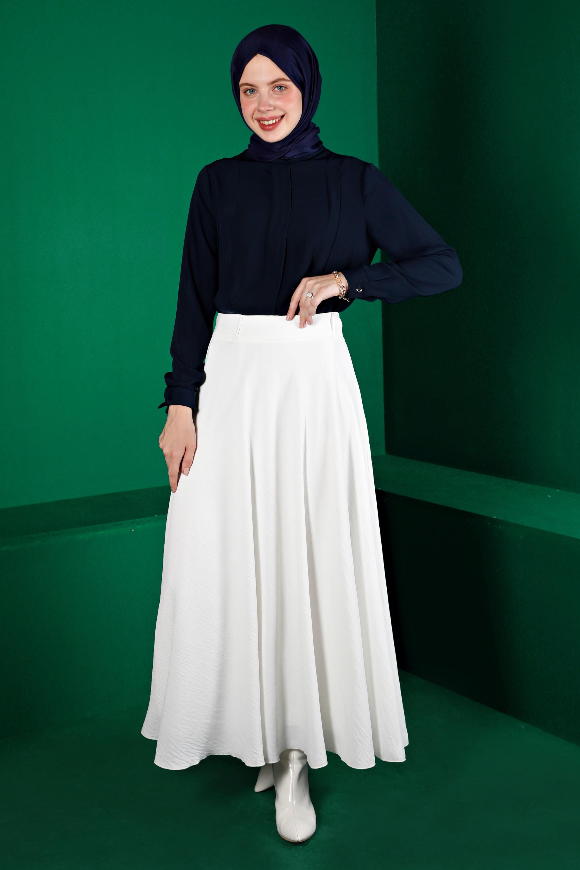 Vêtements hijab BLEU MARINE BLOUSE CLASSIQUE 43380