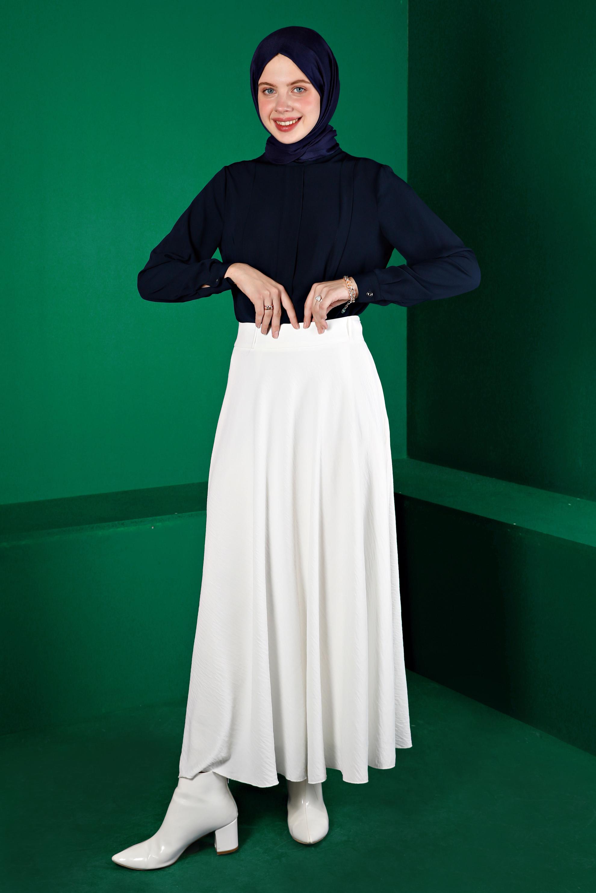 Vêtements hijab BLEU MARINE BLOUSE CLASSIQUE 43380