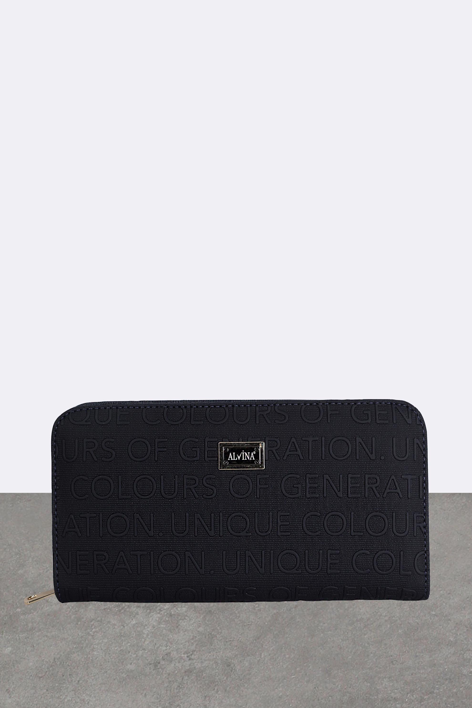 Vêtements hijab NOIR PORTEFEUILLE ALVINA 1028