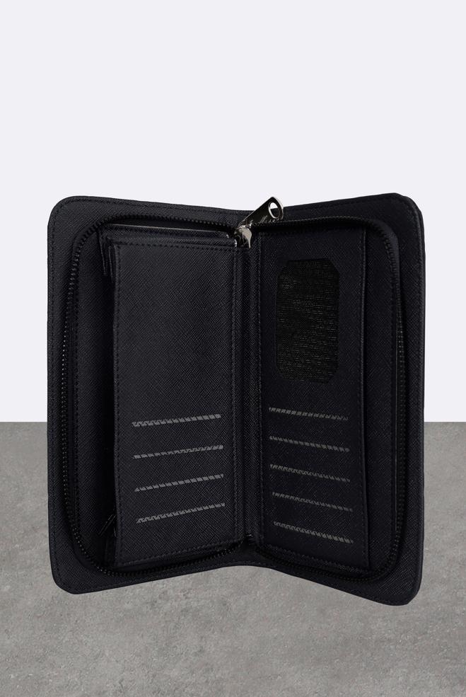 Vêtements hijab NOIR PORTEFEUILLE ALVINA 1028 - ALVİNA