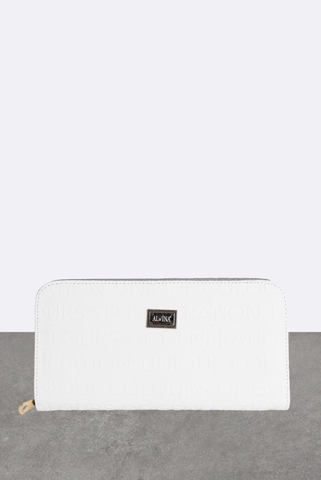 Vêtements hijab BLANC PORTEFEUILLE ALVINA 1028 - ALVİNA