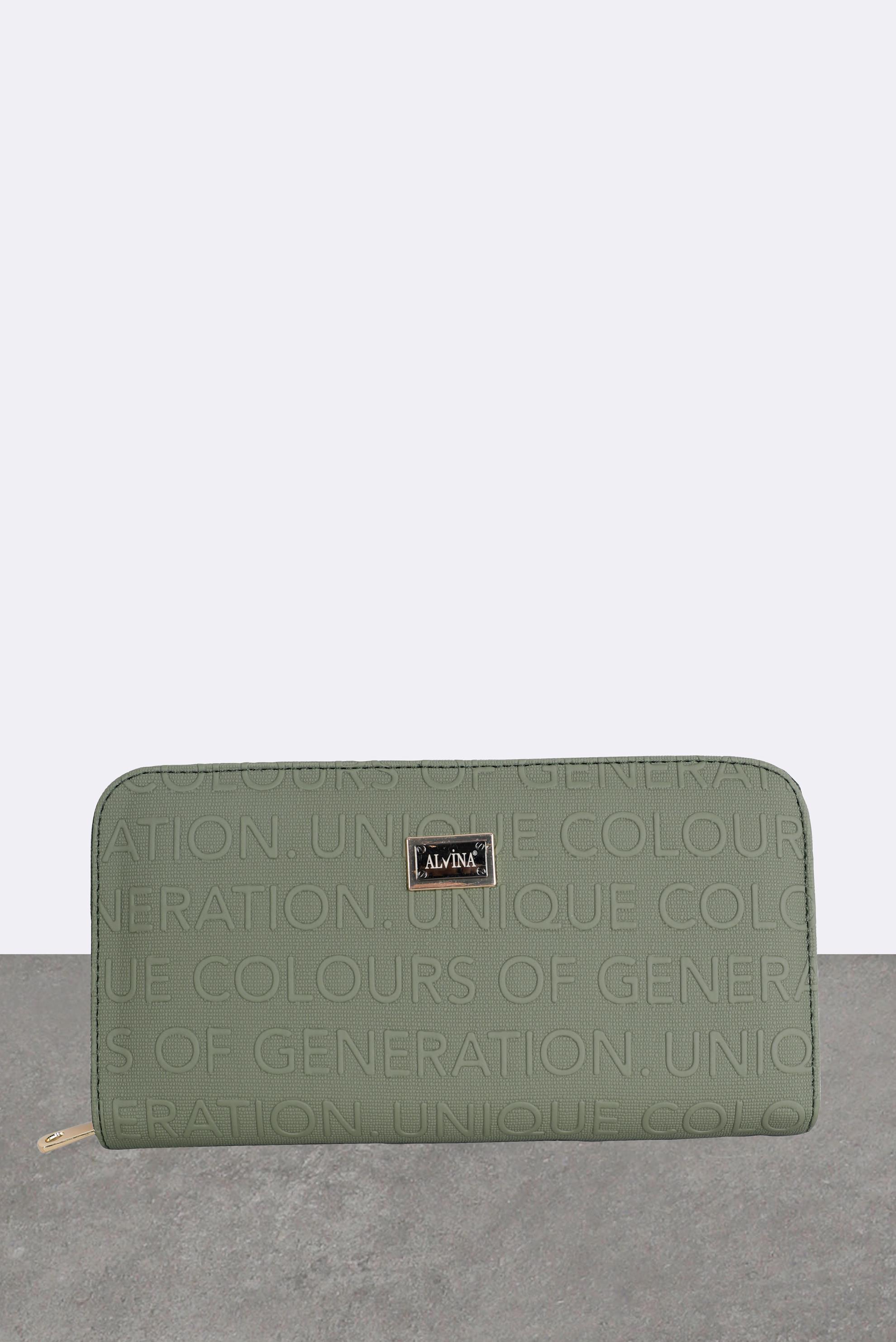 Hijab clothing GREEN ALVİNA PURSE 1028 