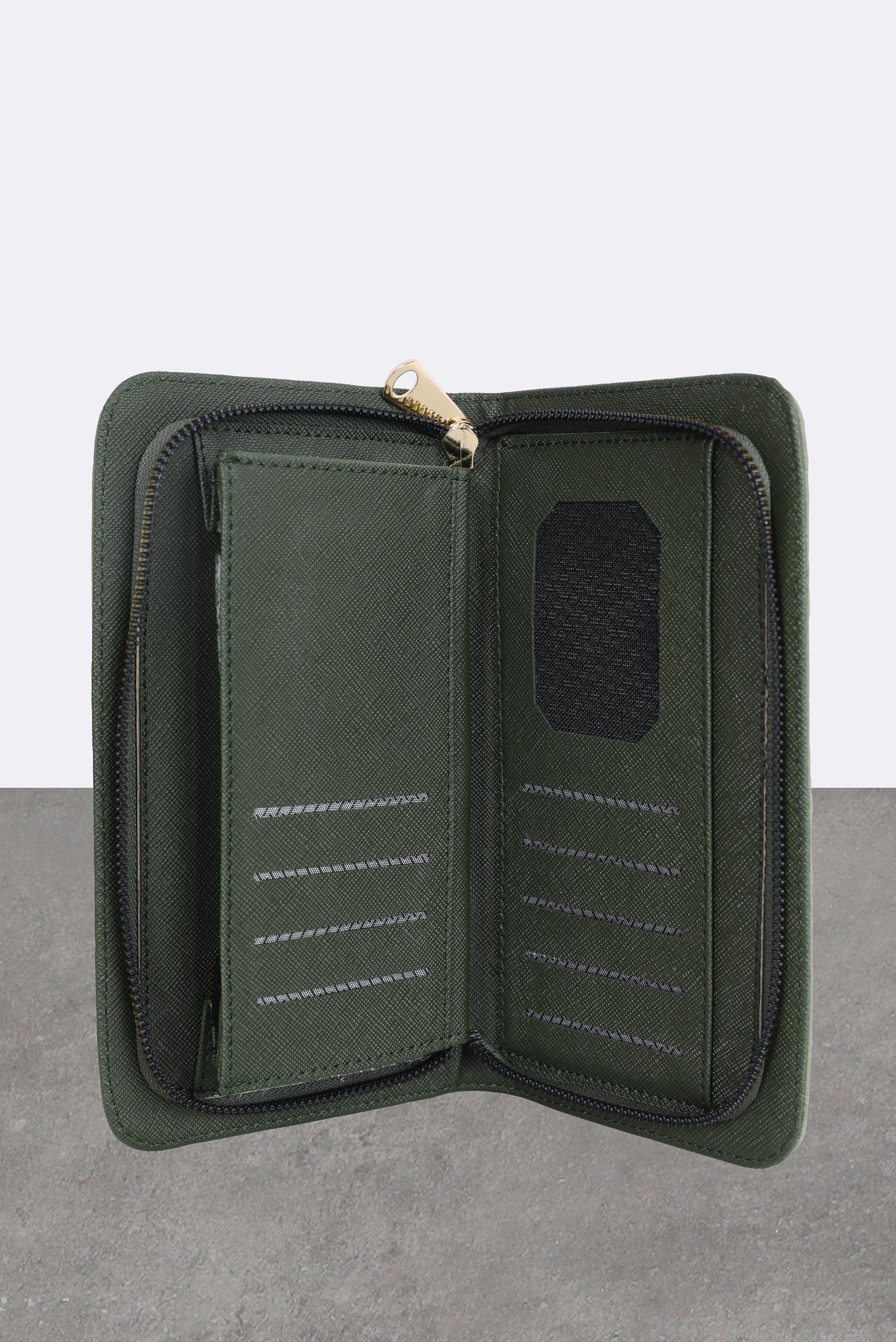 Hijab clothing GREEN ALVİNA PURSE 1028 