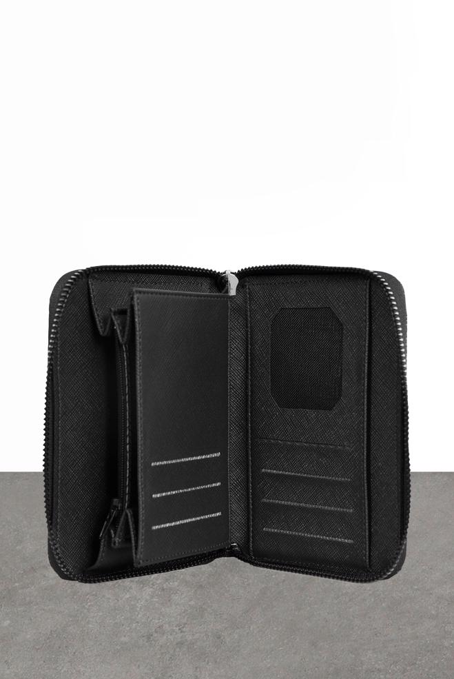 Vêtements hijab NOIR PORTEFEUILLE ALVINA 1050 - ALVİNA