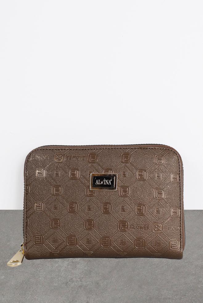 Vêtements hijab CUIVRE / BRONZE PORTEFEUILLE ALVINA 1050 - ALVİNA