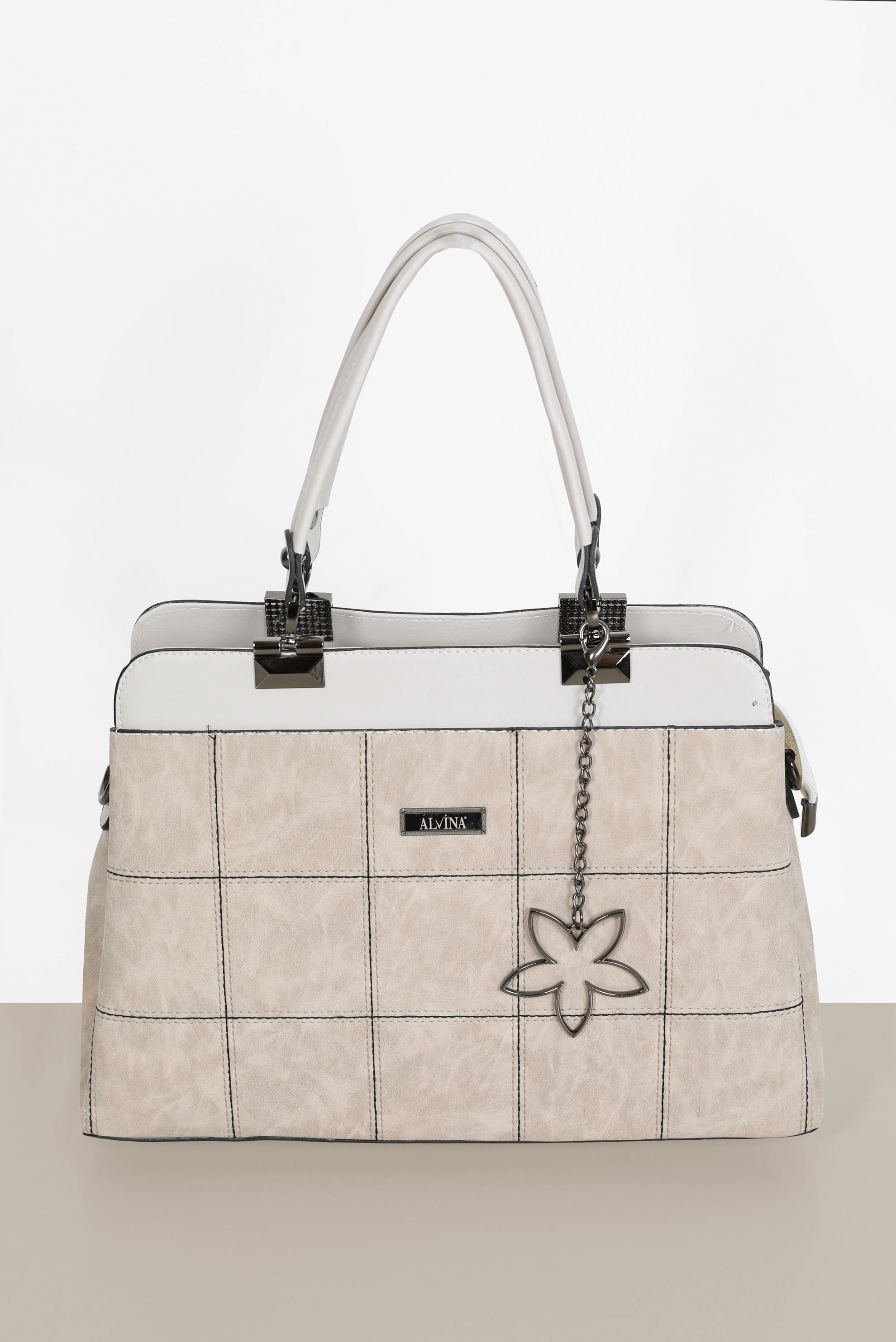 Tesettür giyim BEJ ALVİNA ÇANTA 2053