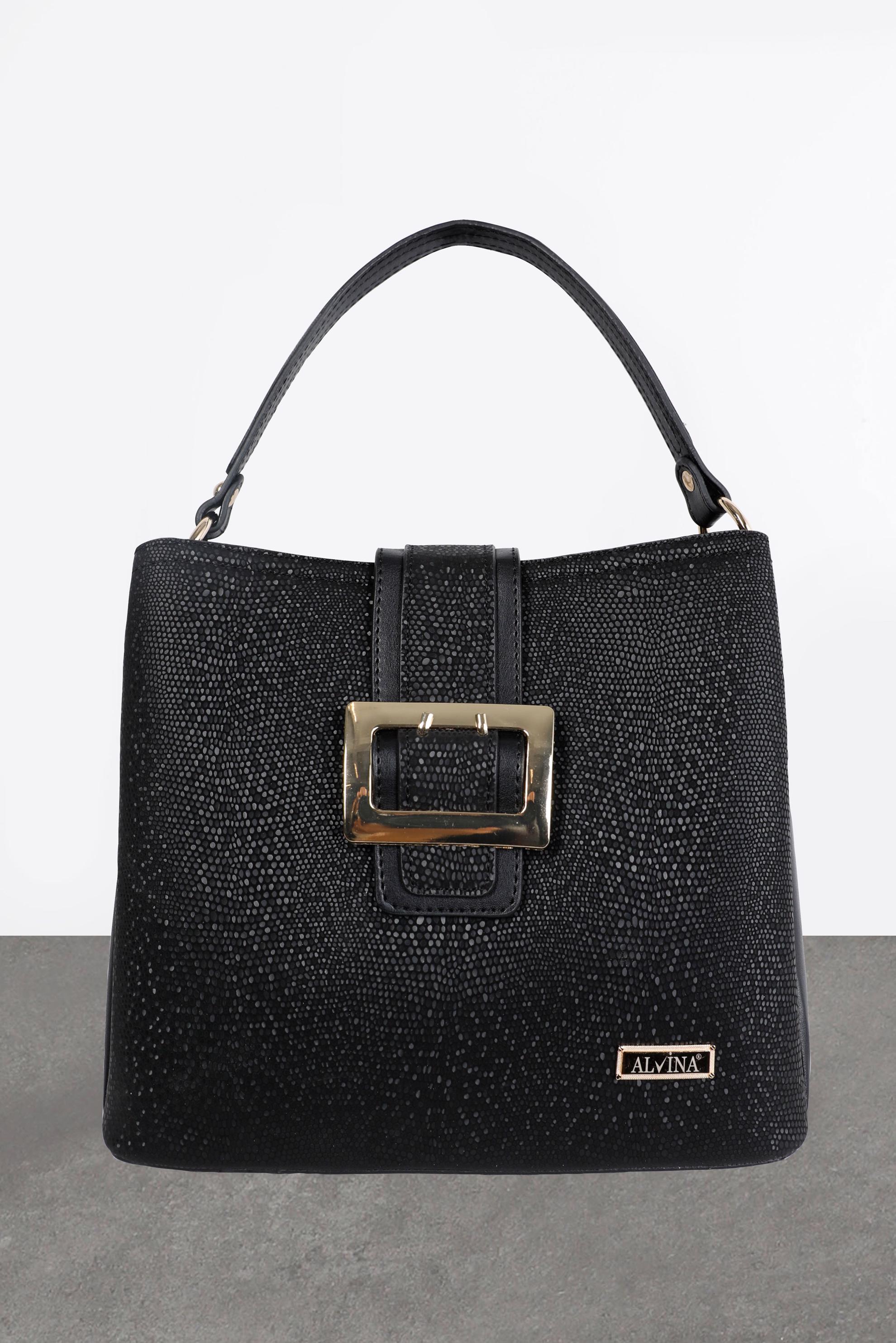 Hijab clothing BLACK ALVİNA BELT DETAIL BAG 3027 