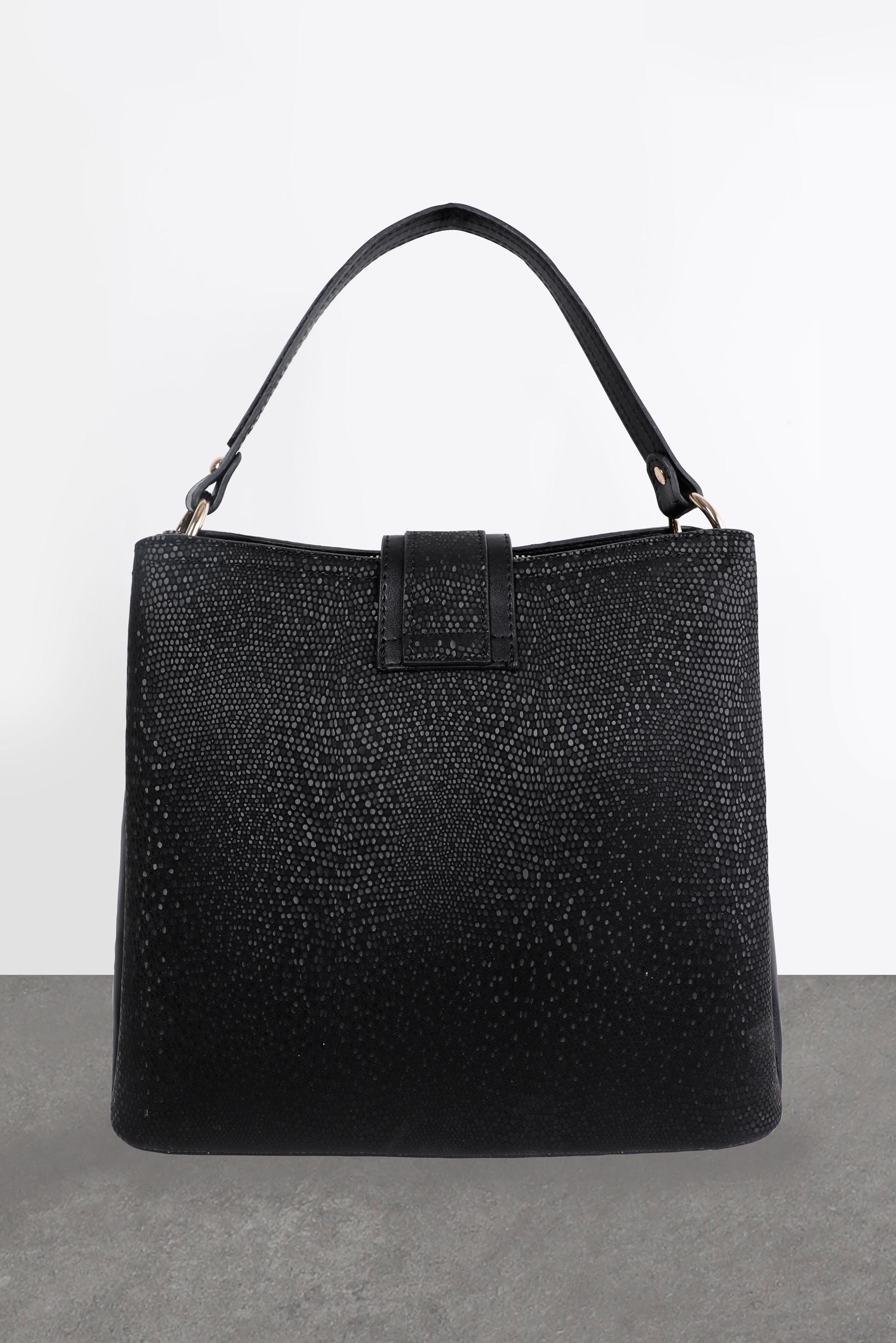 Hijab clothing BLACK ALVİNA BELT DETAIL BAG 3027 