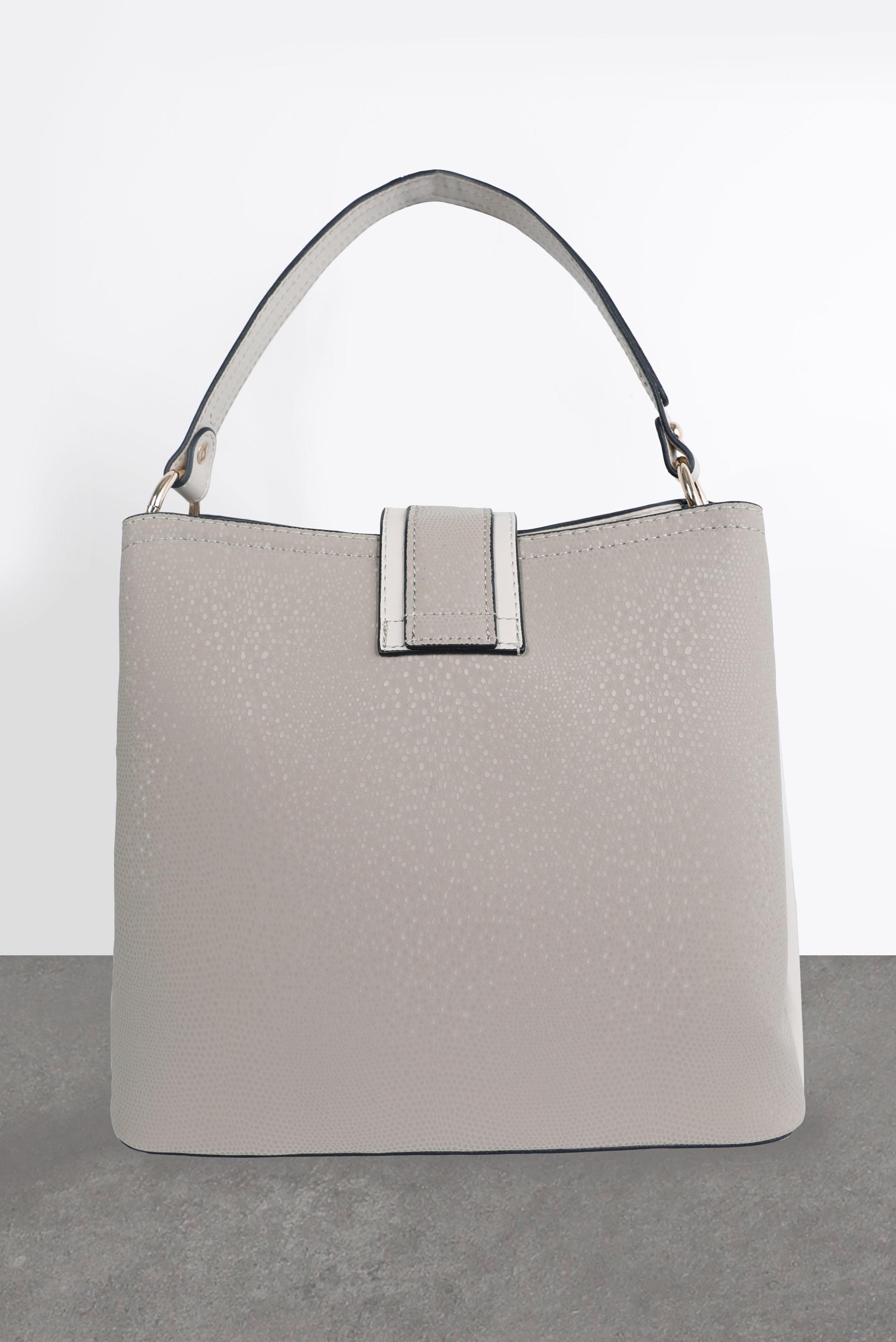 Tesettür giyim VİZON ALVİNA KEMERLİ ÇANTA 3027 