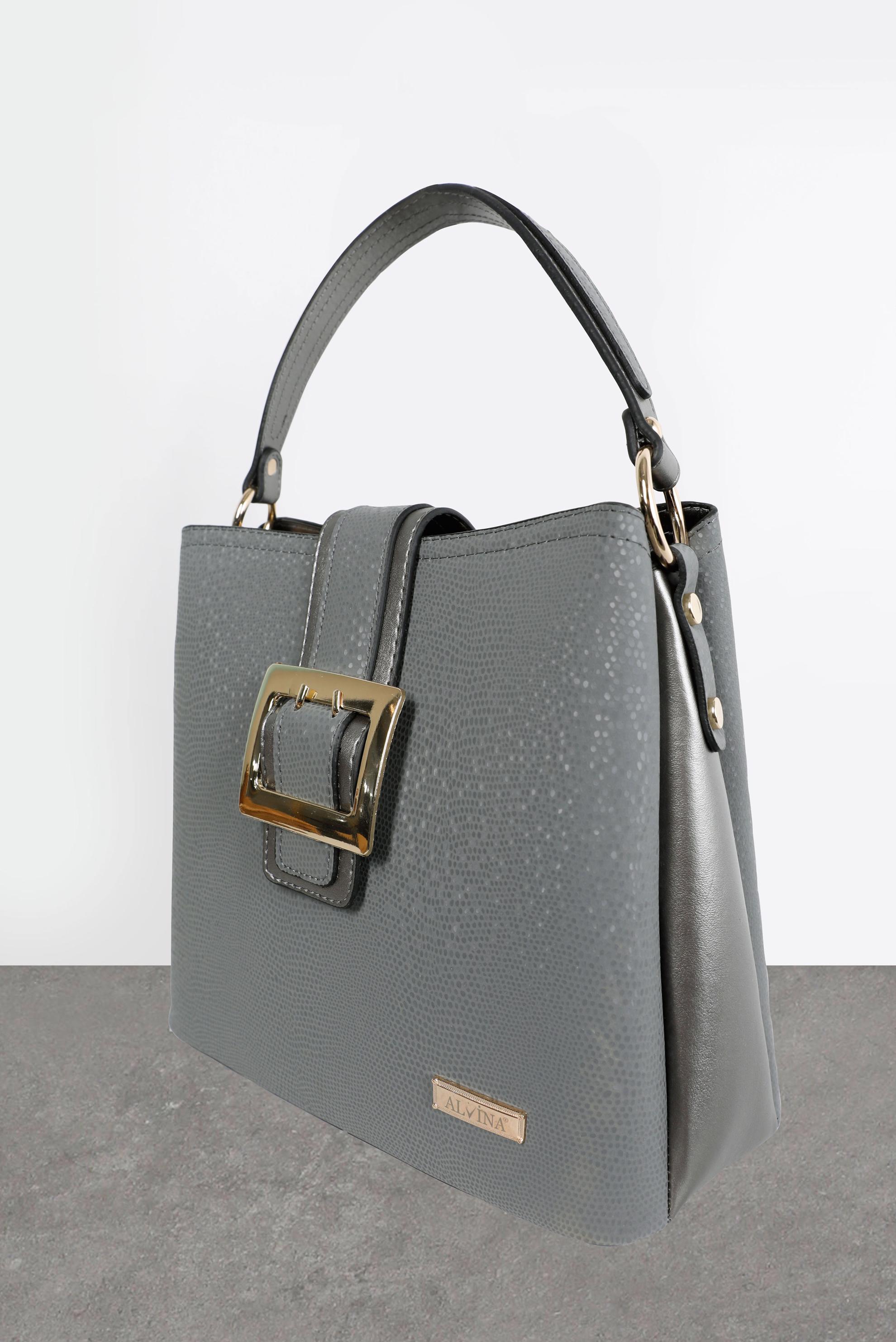 Tesettür giyim BEJ ALVİNA KEMERLİ ÇANTA 3027 