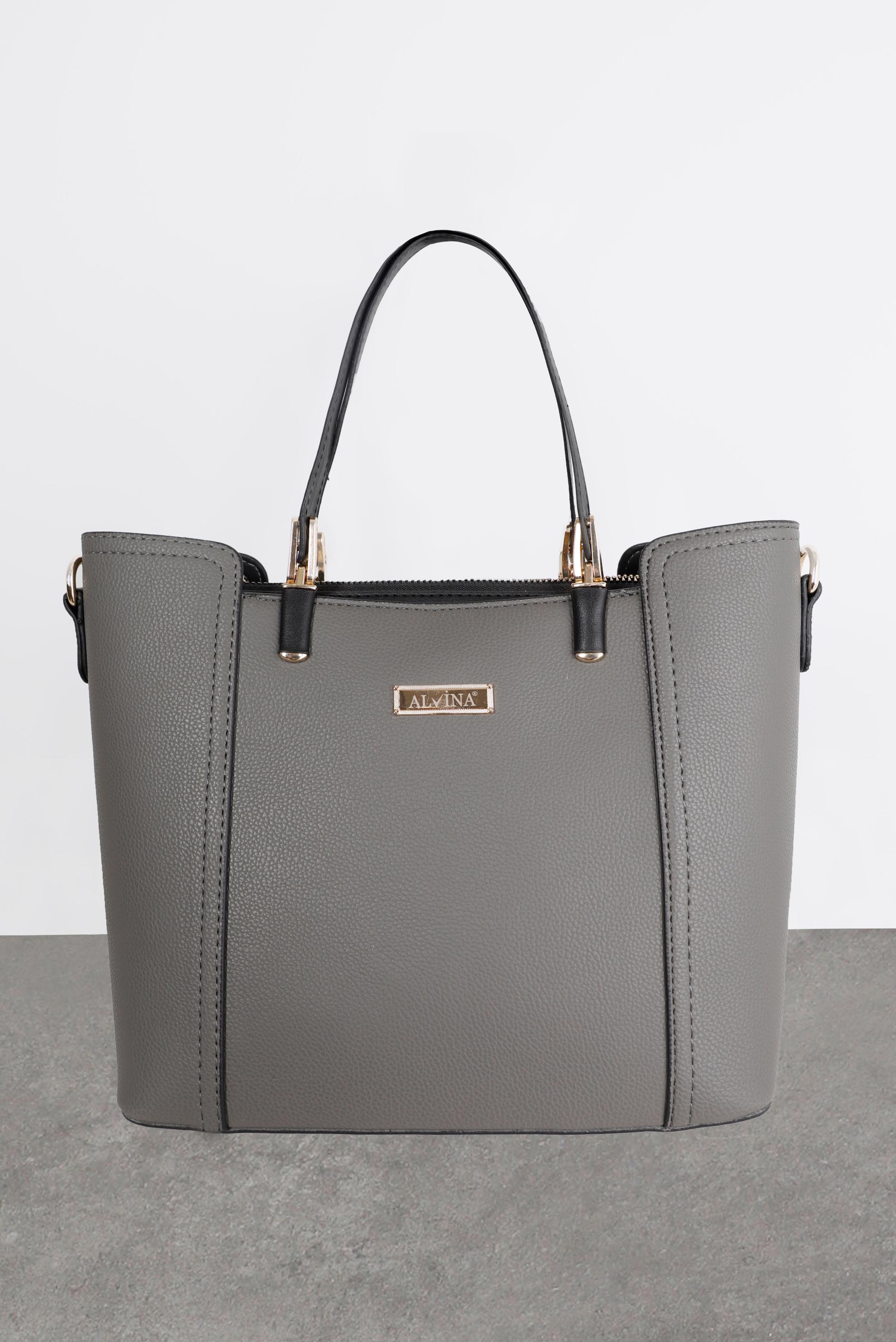 Tesettür giyim BEJ ALVİNA SHOPPER ÇANTA 3030 