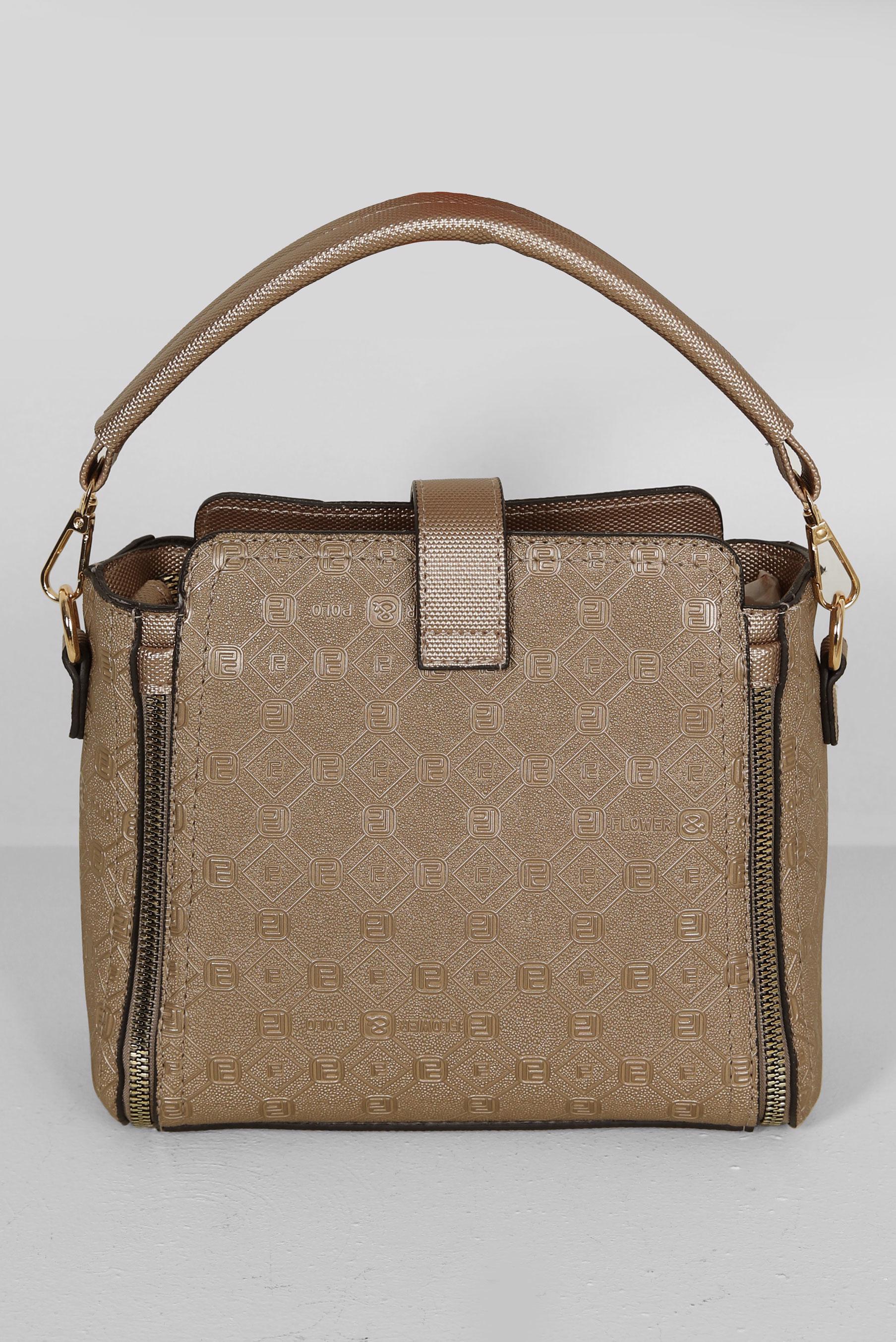 Tesettür giyim BAKIR / BRONZ ALVİNA FERMUAR DETAYLI ÇANTA 3033