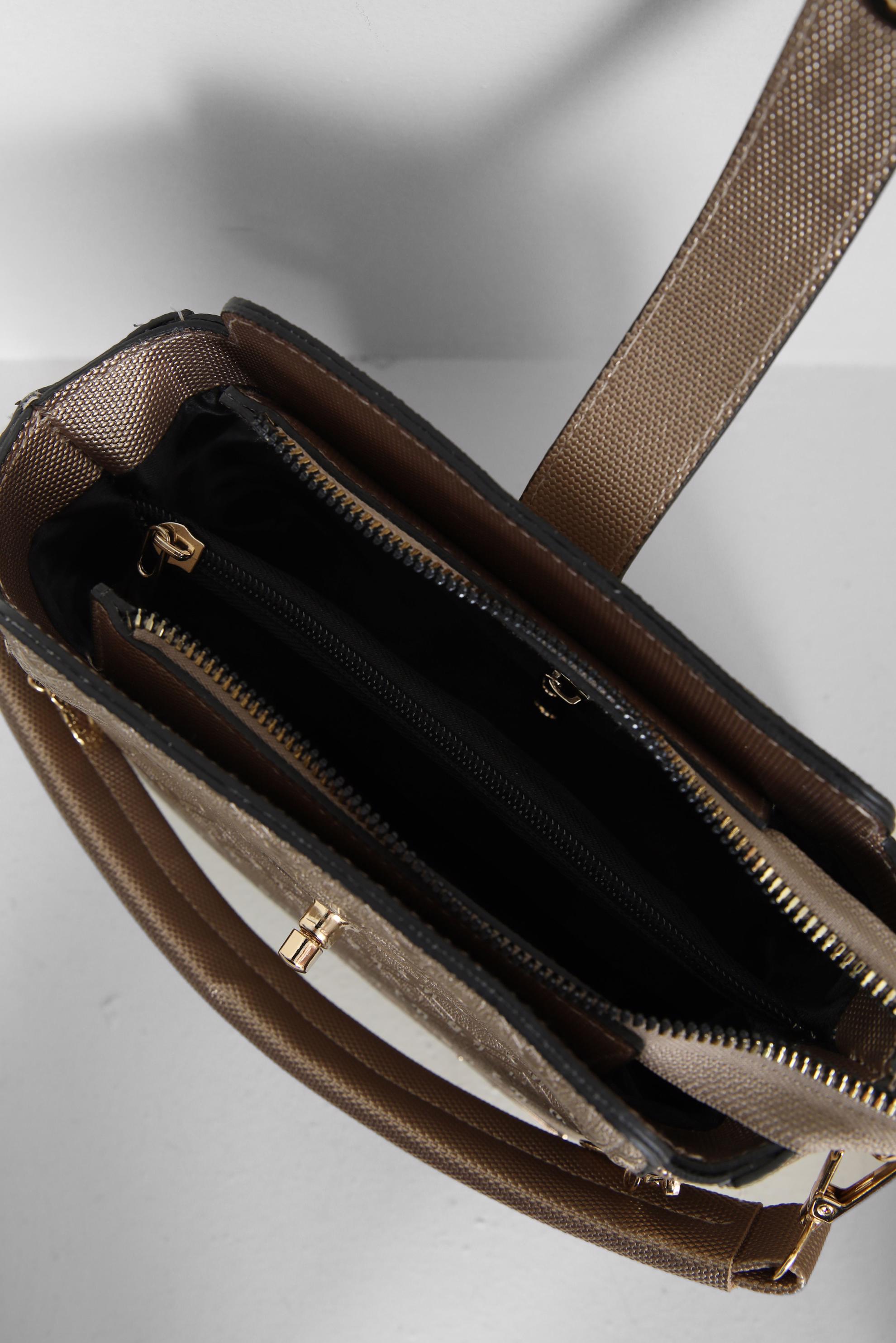 Tesettür giyim BAKIR / BRONZ ALVİNA FERMUAR DETAYLI ÇANTA 3033