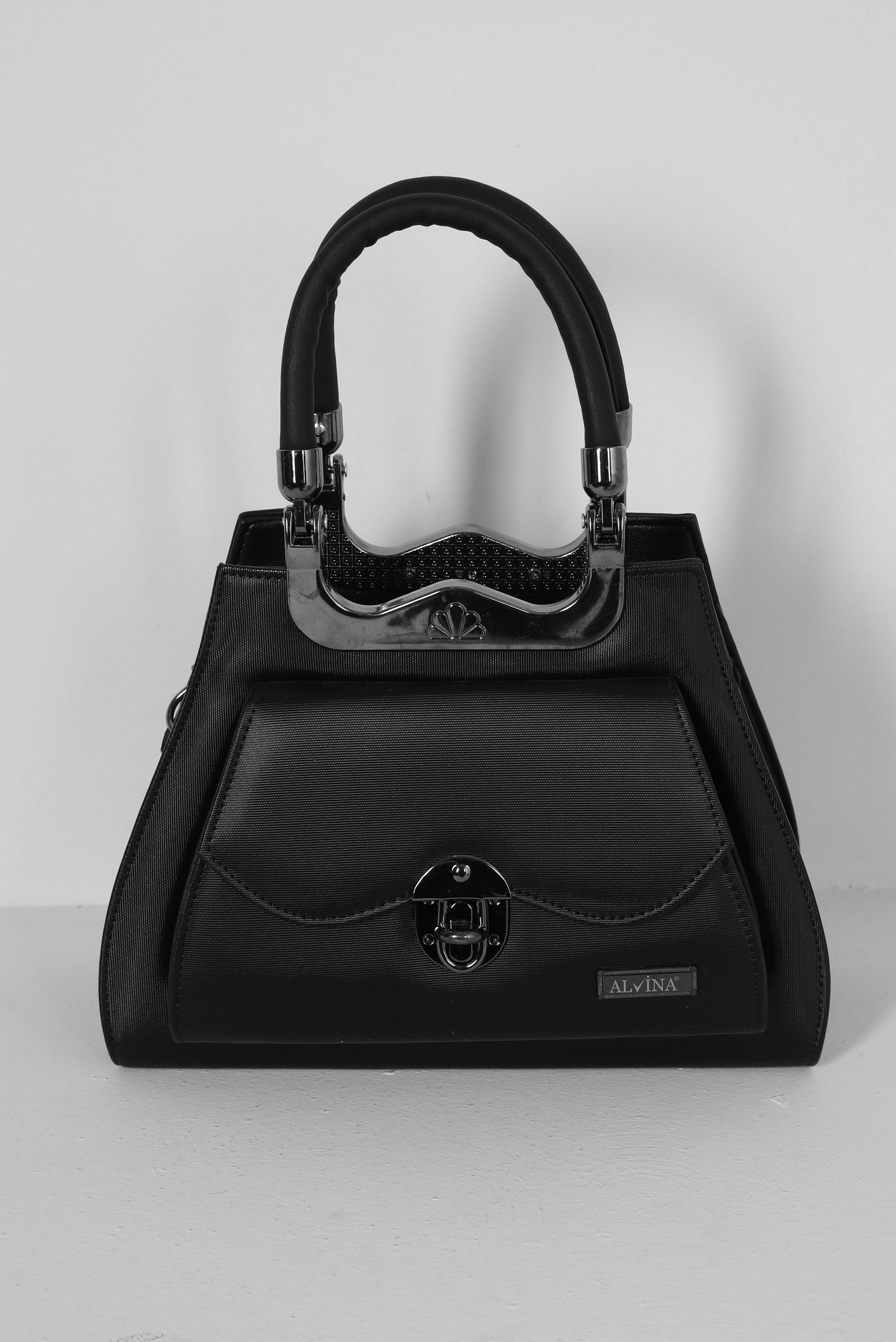 Tesettür giyim SİYAH ALVİNA ÇANTA 3037