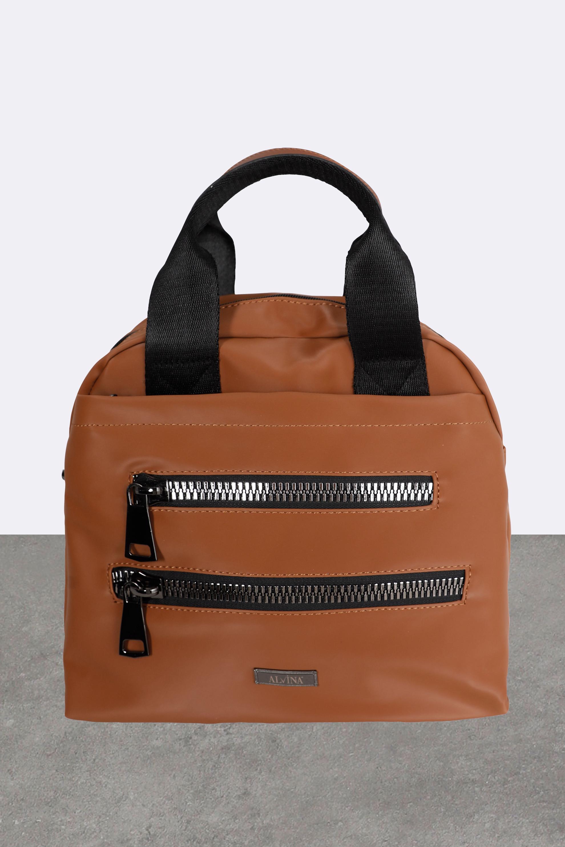 Tesettür giyim TABA ALVİNA ÇANTA 3043 