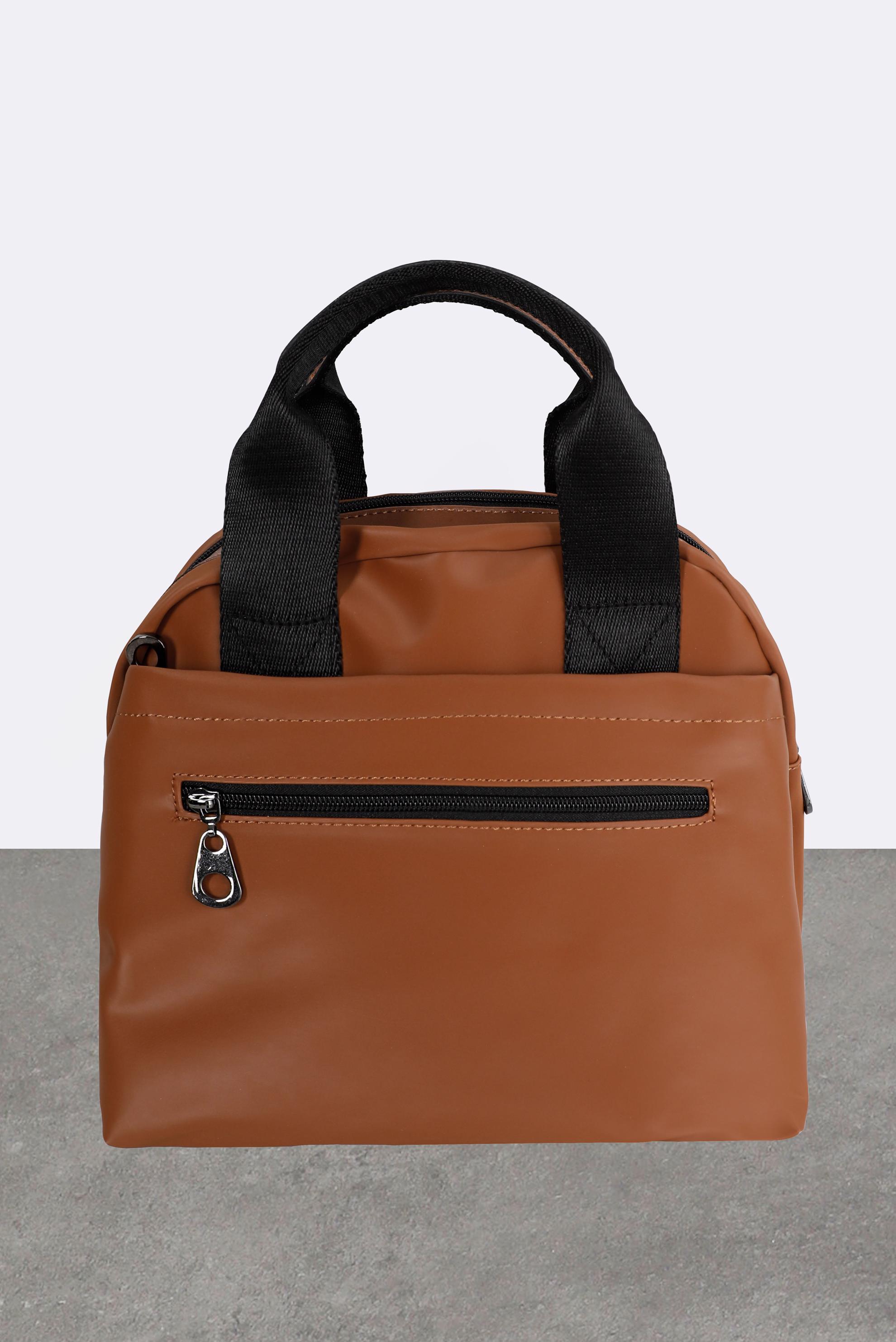 Tesettür giyim TABA ALVİNA ÇANTA 3043 