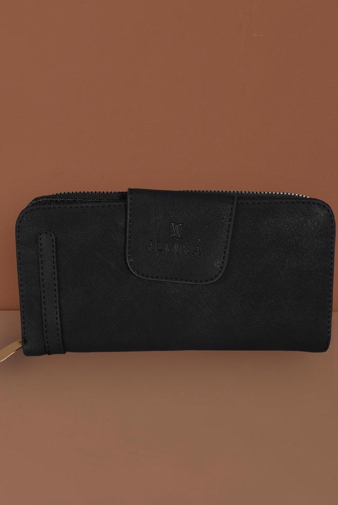 Vêtements hijab NOIR 3613 ALVİNA CÜZDAN - ALVİNA