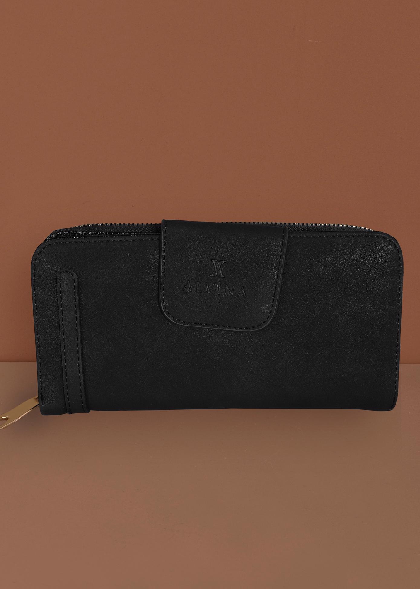 Vêtements hijab NOIR 3613 ALVİNA CÜZDAN