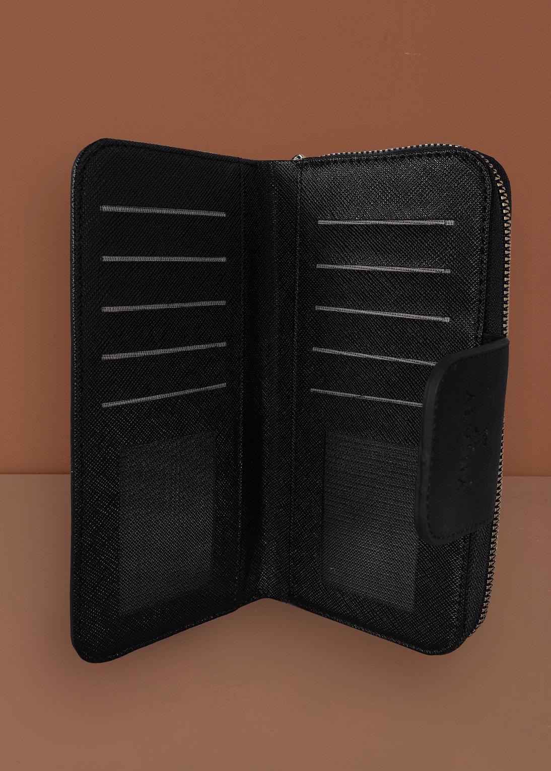 Vêtements hijab NOIR 3613 ALVİNA CÜZDAN