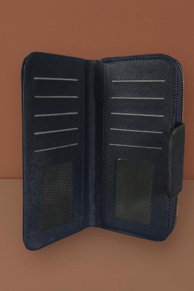 Tesettür giyim LACİVERT 3613 ALVİNA CÜZDAN - ALVİNA