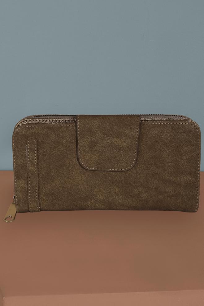 Tesettür giyim VİZON 3613 ALVİNA CÜZDAN - ALVİNA