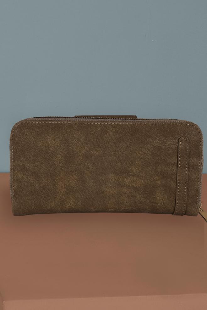 Tesettür giyim VİZON 3613 ALVİNA CÜZDAN - ALVİNA