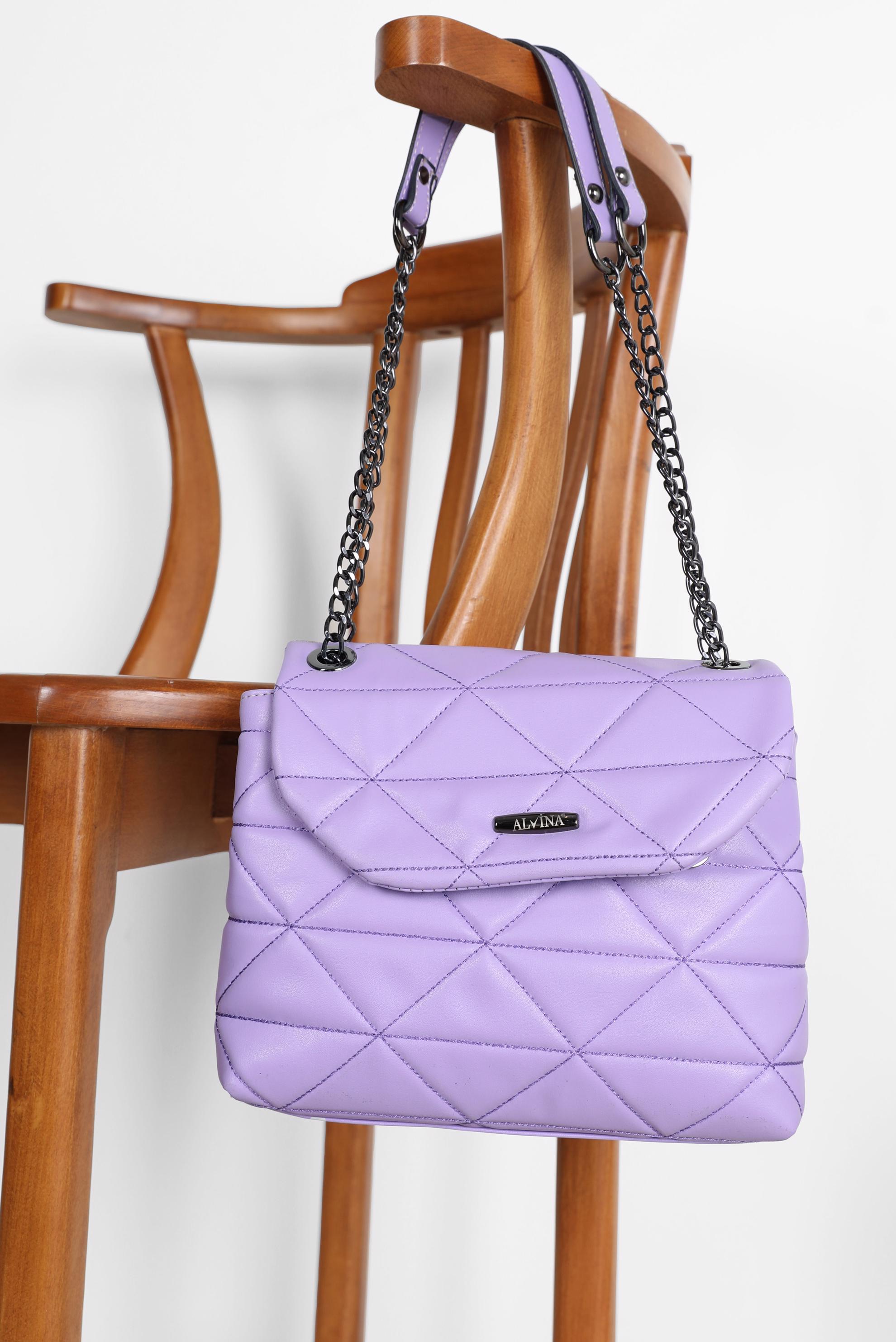 Hijab clothing PURPLE 5132 ALVİNA ÇANTA