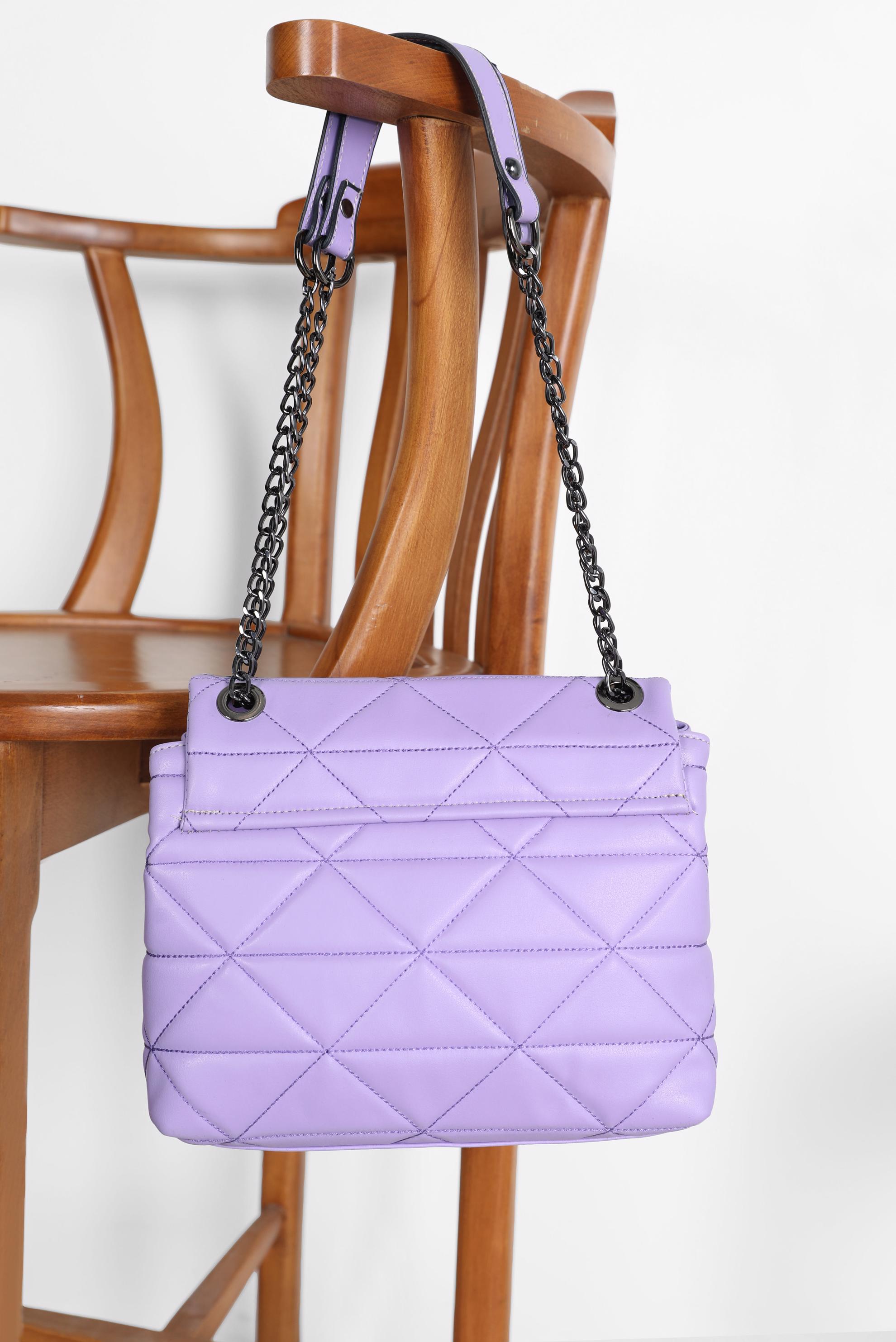 Hijab clothing PURPLE 5132 ALVİNA ÇANTA