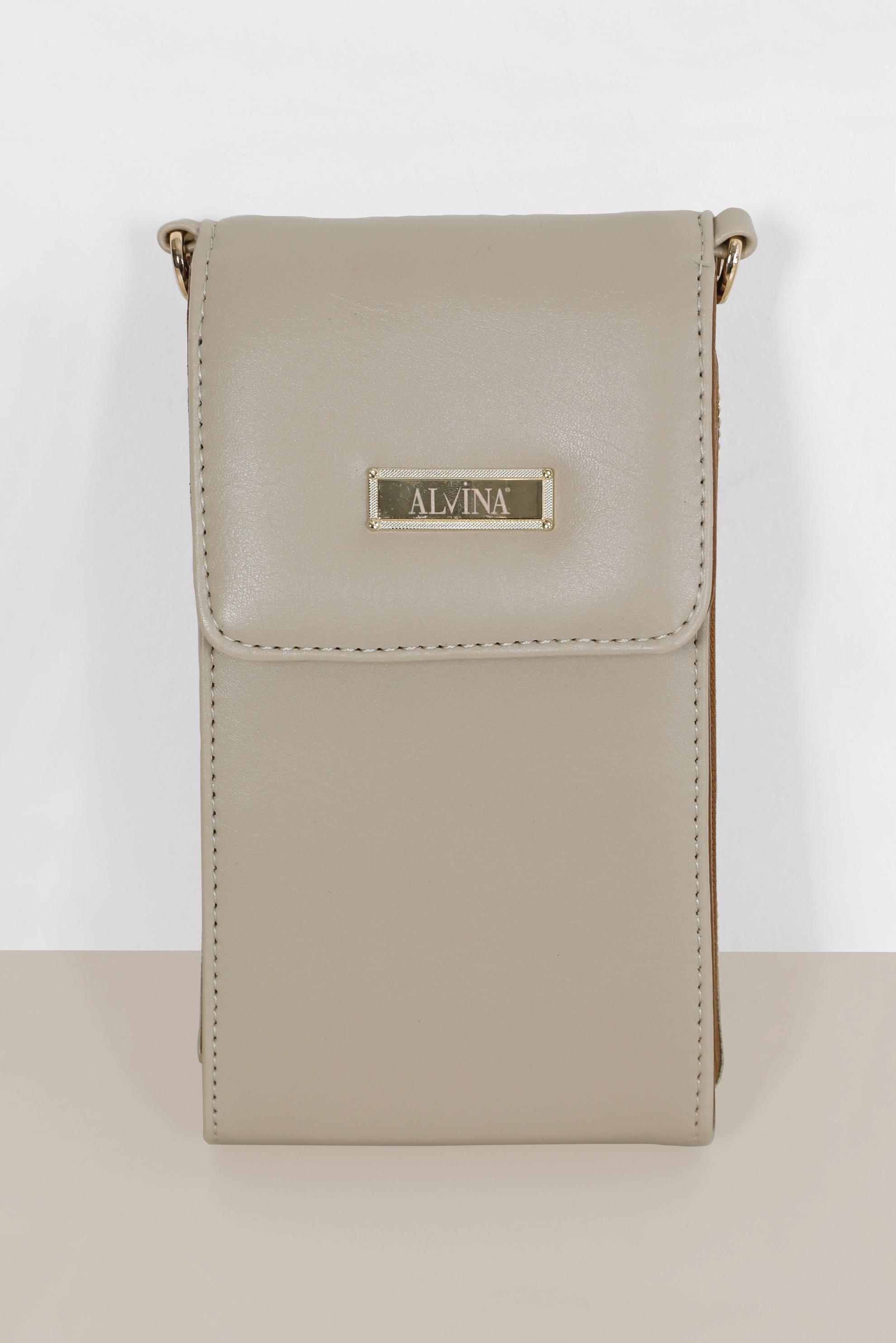 Tesettür giyim VİZON ALVİNA ÇANTA 6033