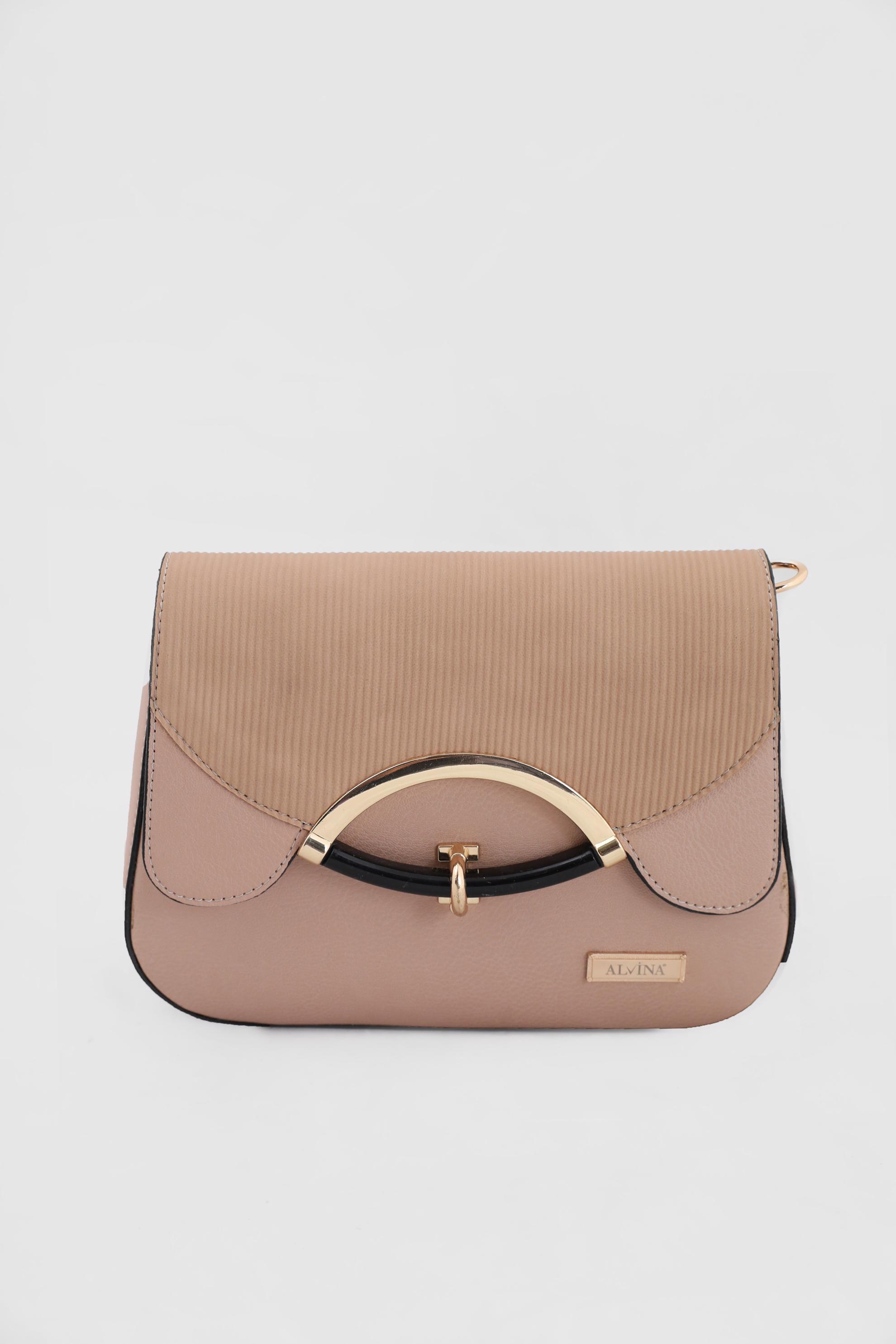 Tesettür giyim PUDRA 7015 ALVİNA ÇANTA