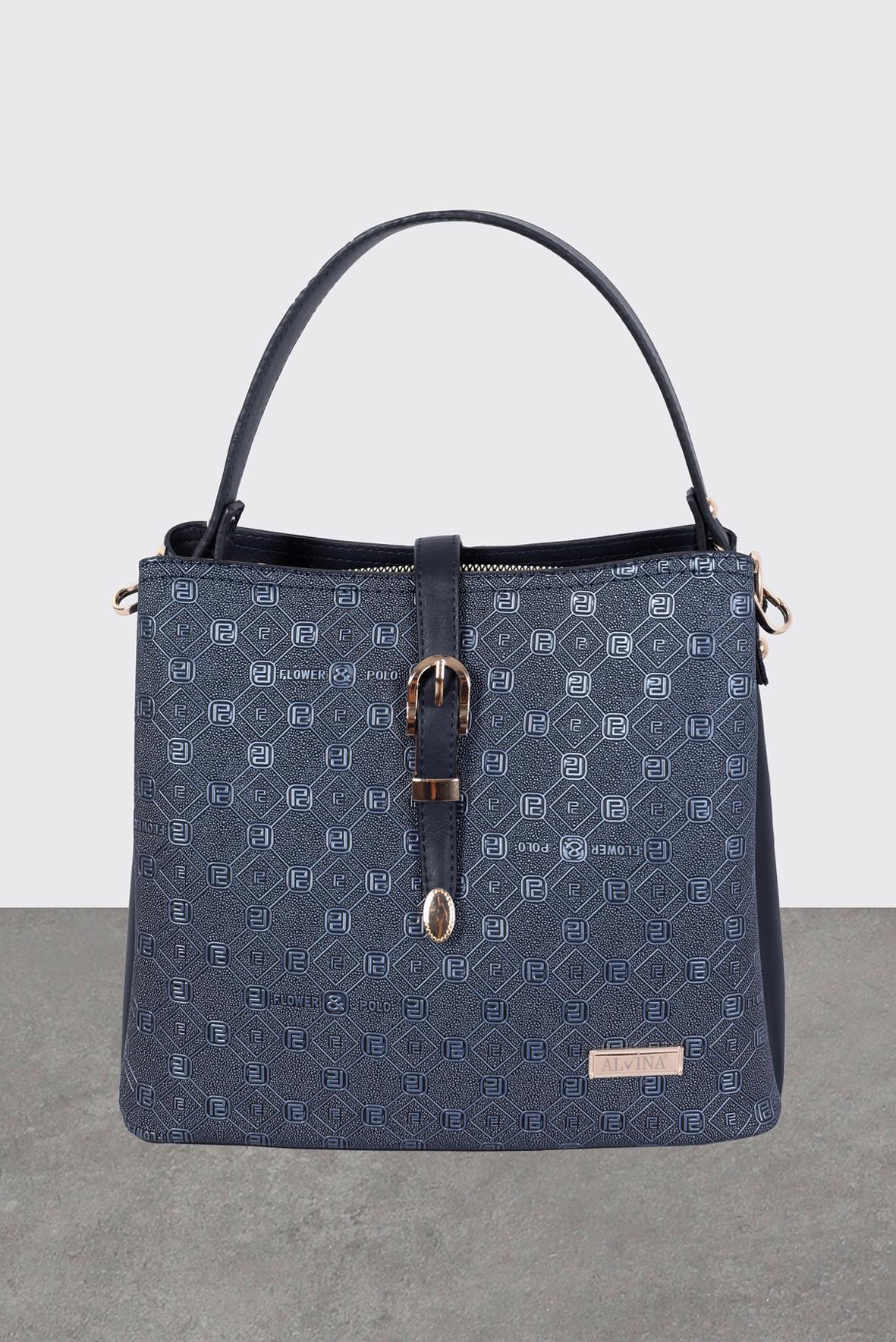 Tesettür giyim LACİVERT ALVİNA ÇANTA 9020