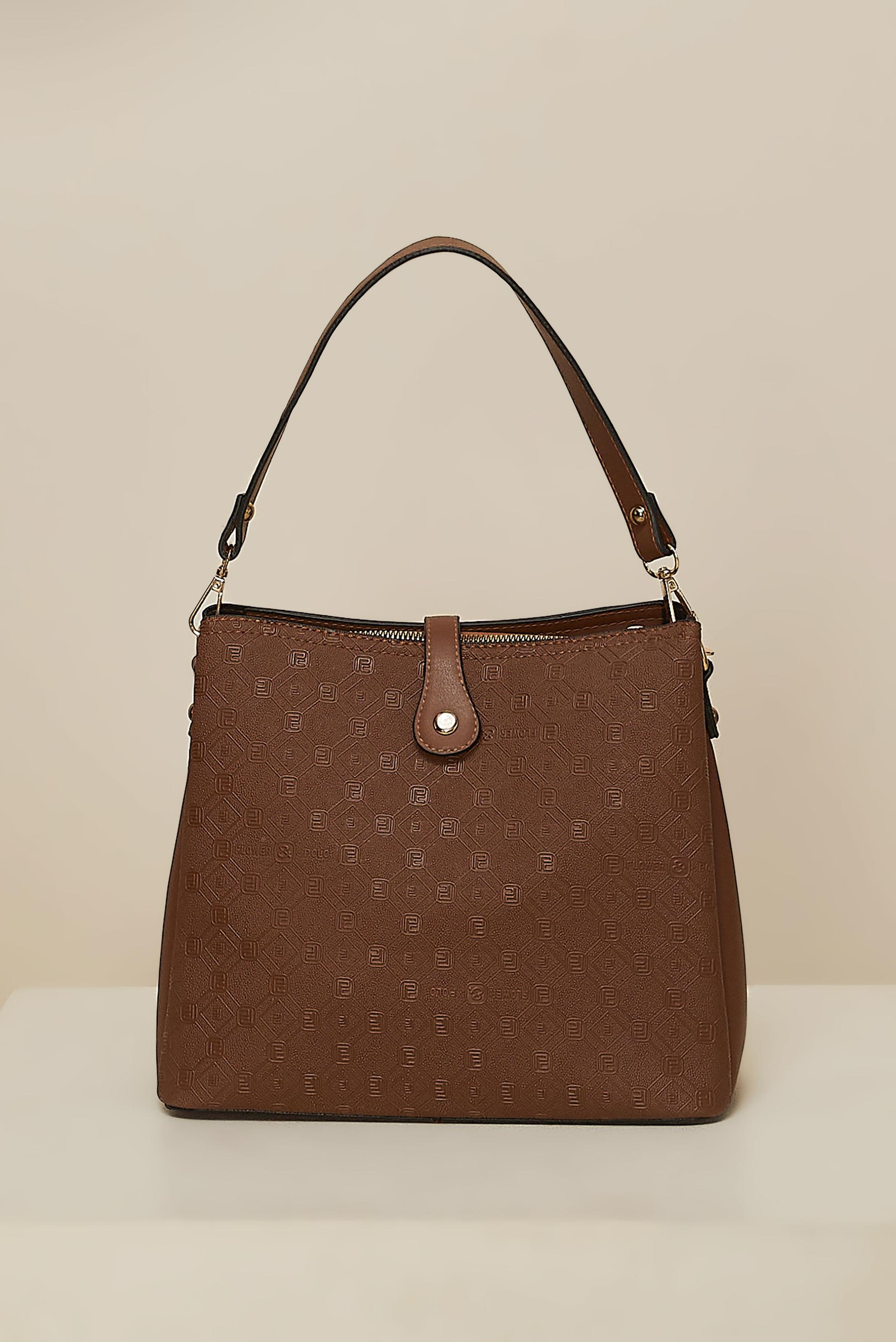 Tesettür giyim TABA ALVİNA ÇANTA 9020