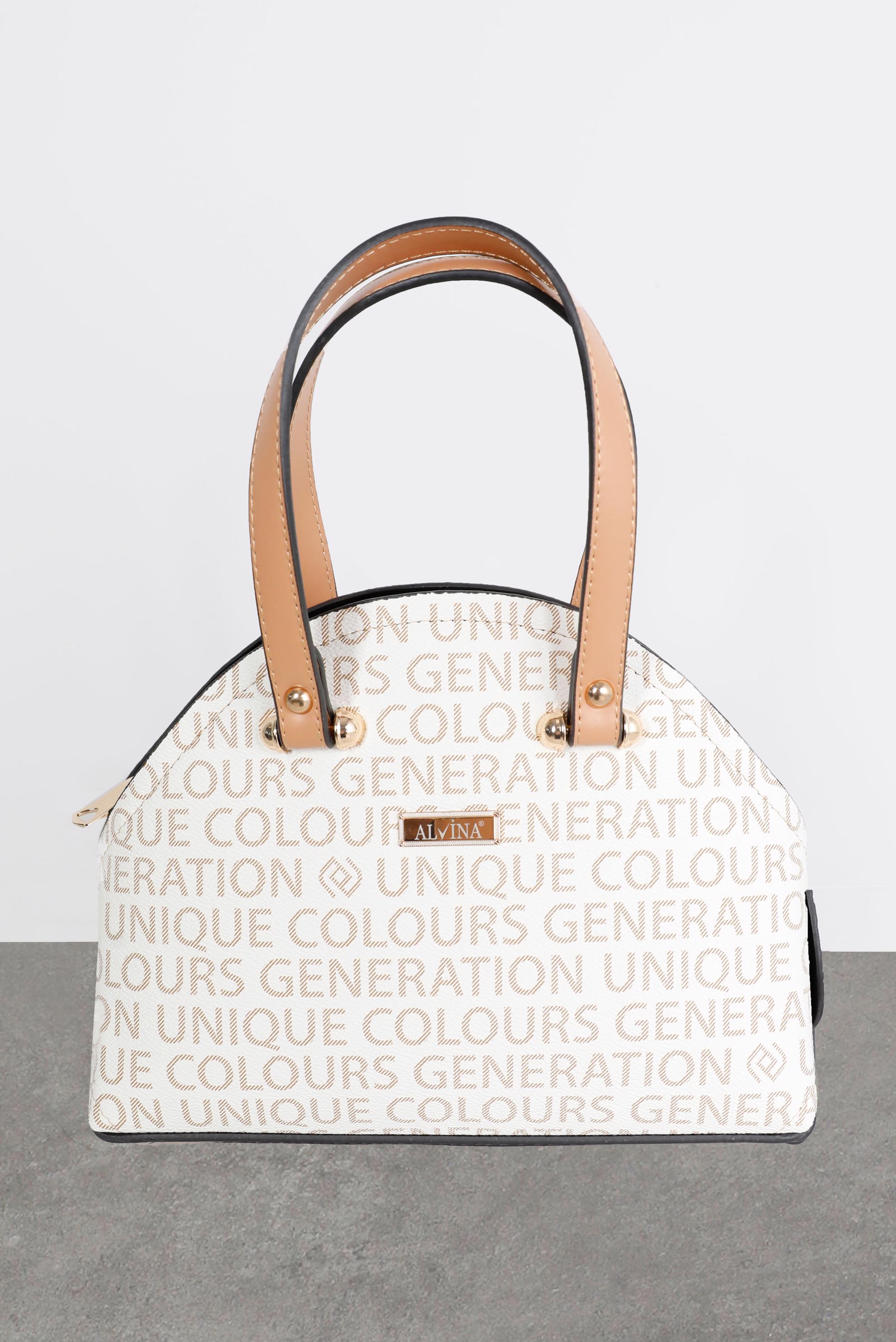 Tesettür giyim BEYAZ ALVİNA ÇANTA 9034 