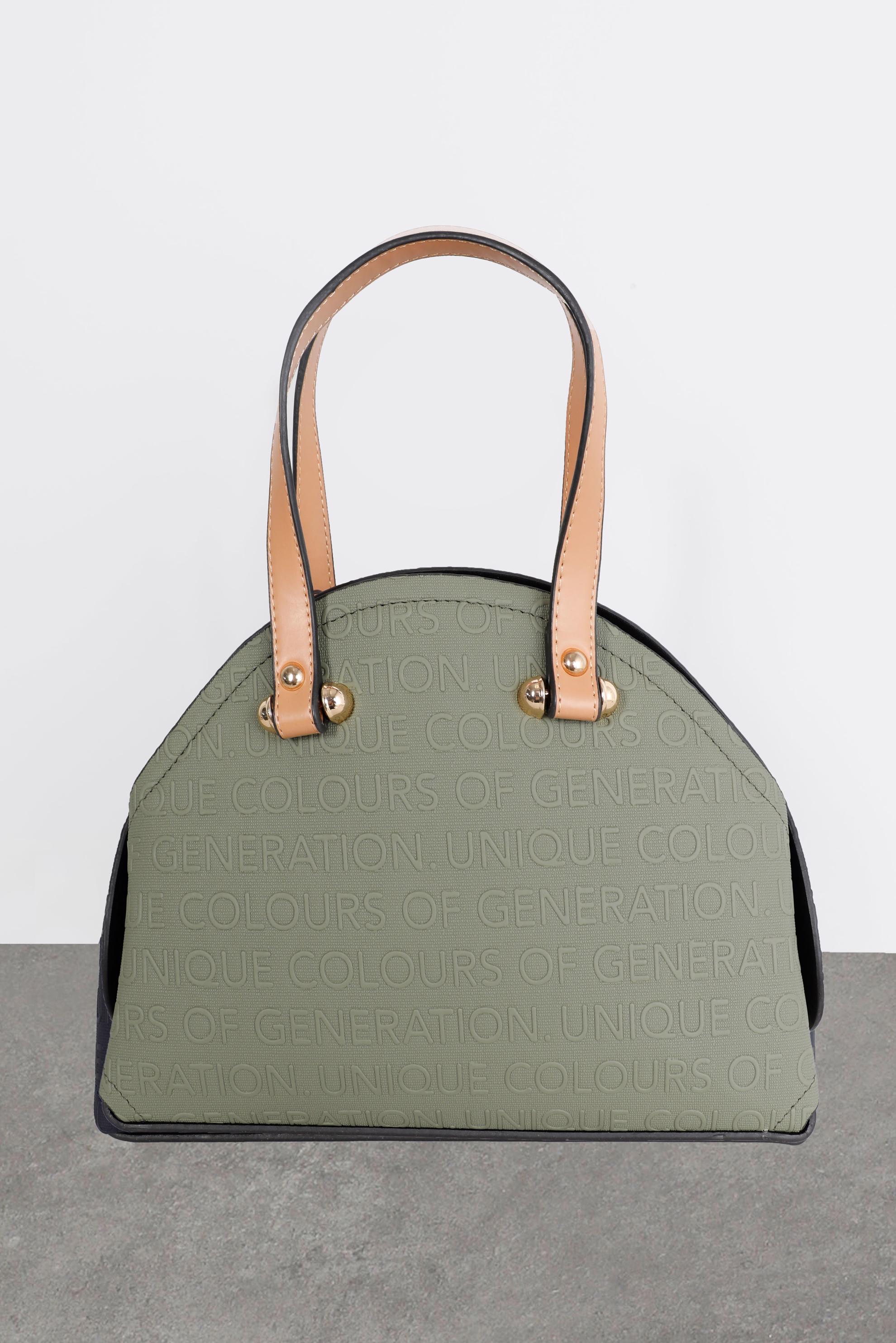 Tesettür giyim YEŞİL ALVİNA ÇANTA 9034 