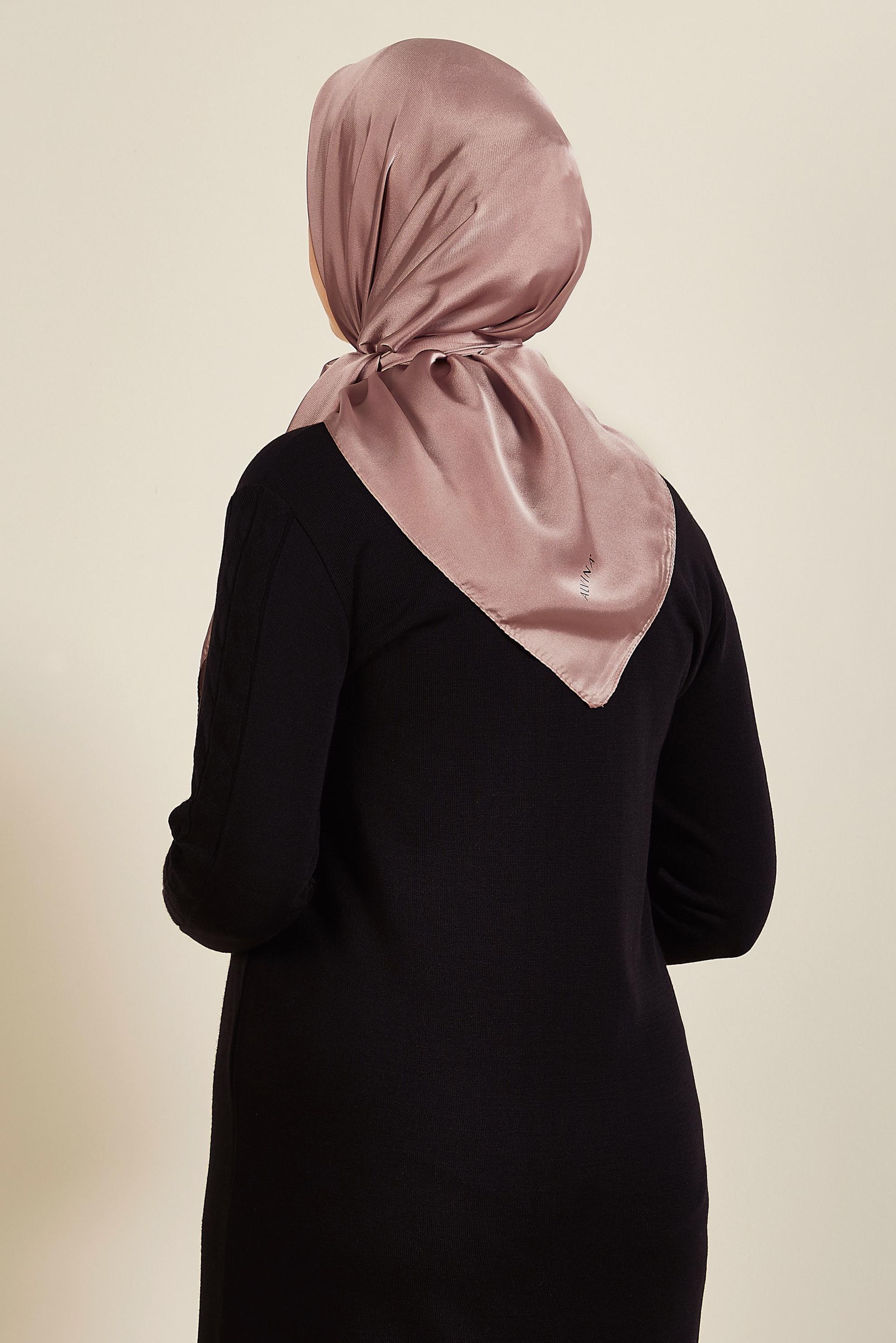 Vêtements hijab ROSE ÉCHARPE DROITE ALVINA 8220